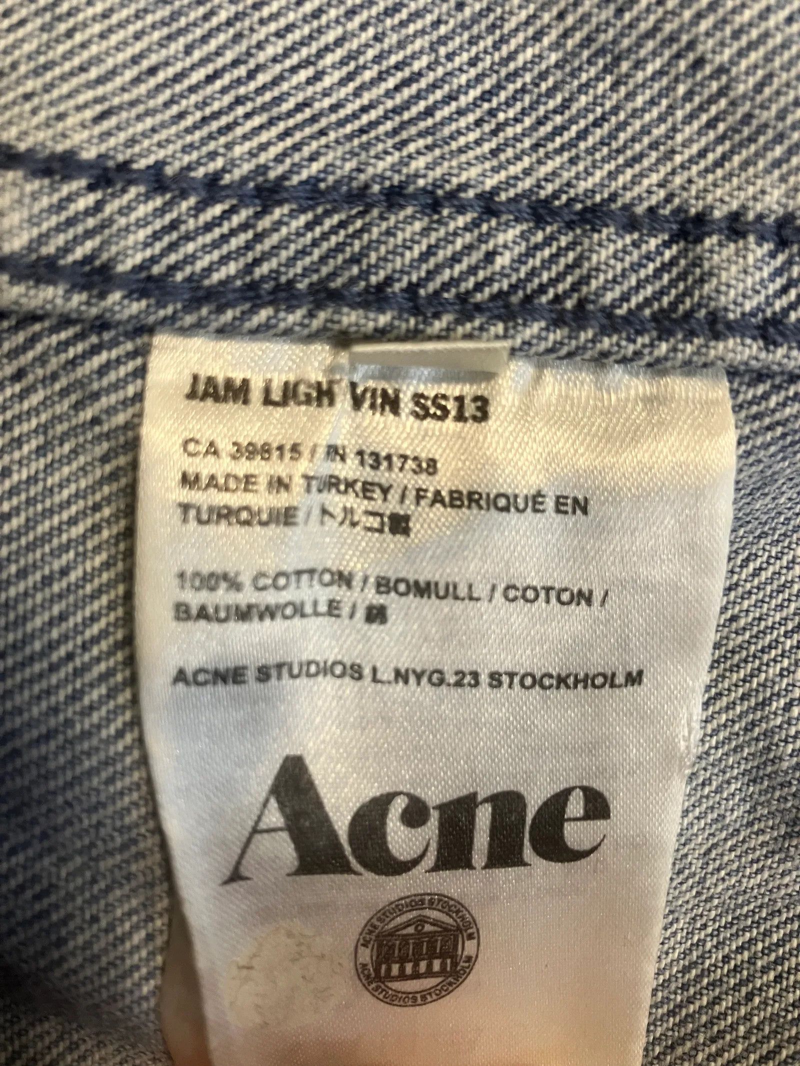 Acne Studios Acne Studios Jam light vintage Jacket Size US M / EU 48-50 / 2 - 2 Thumbnail