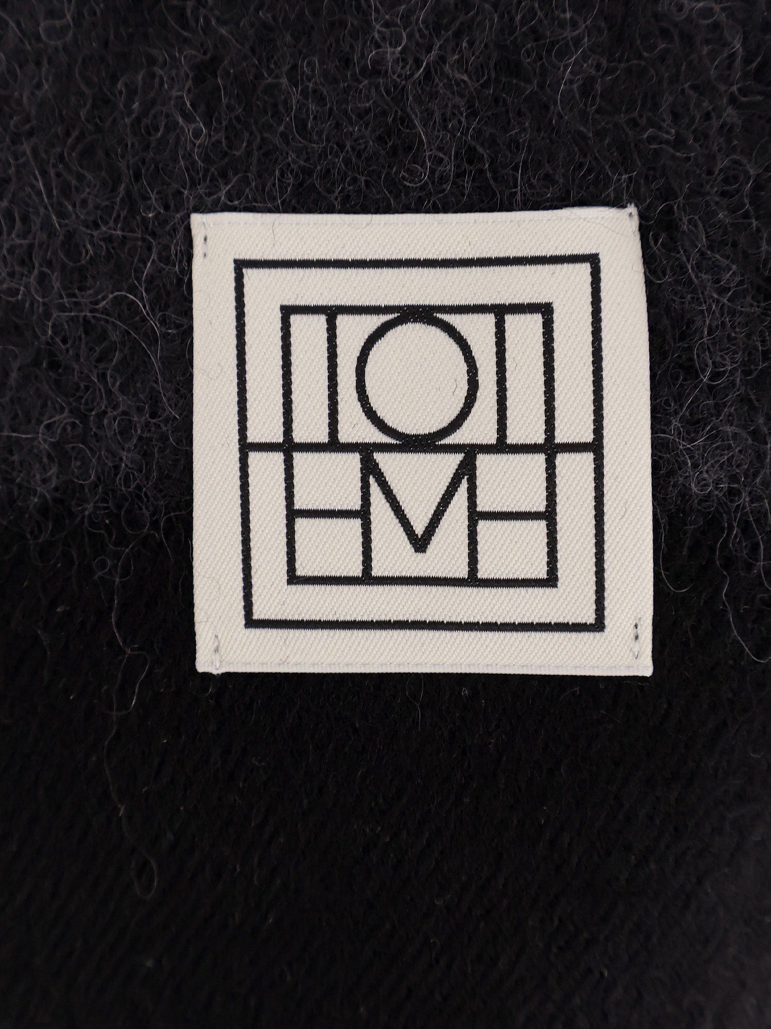Toteme Wool And Alpaca Scarf Size ONE SIZE - 3 Thumbnail