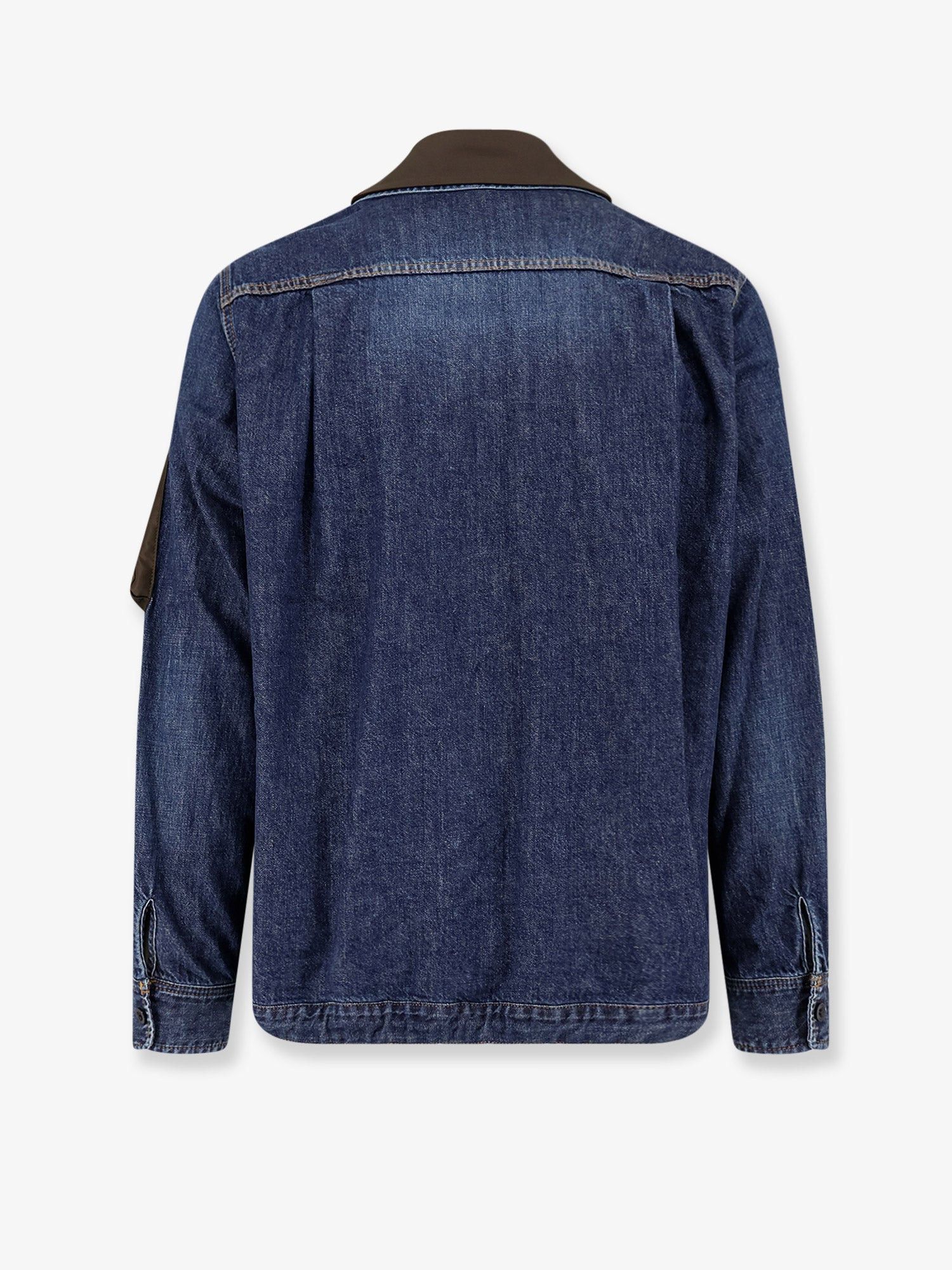 Sacai Denim Jacket With Nylon Inserts Size US S / EU 44-46 / 1 - 2 Thumbnail