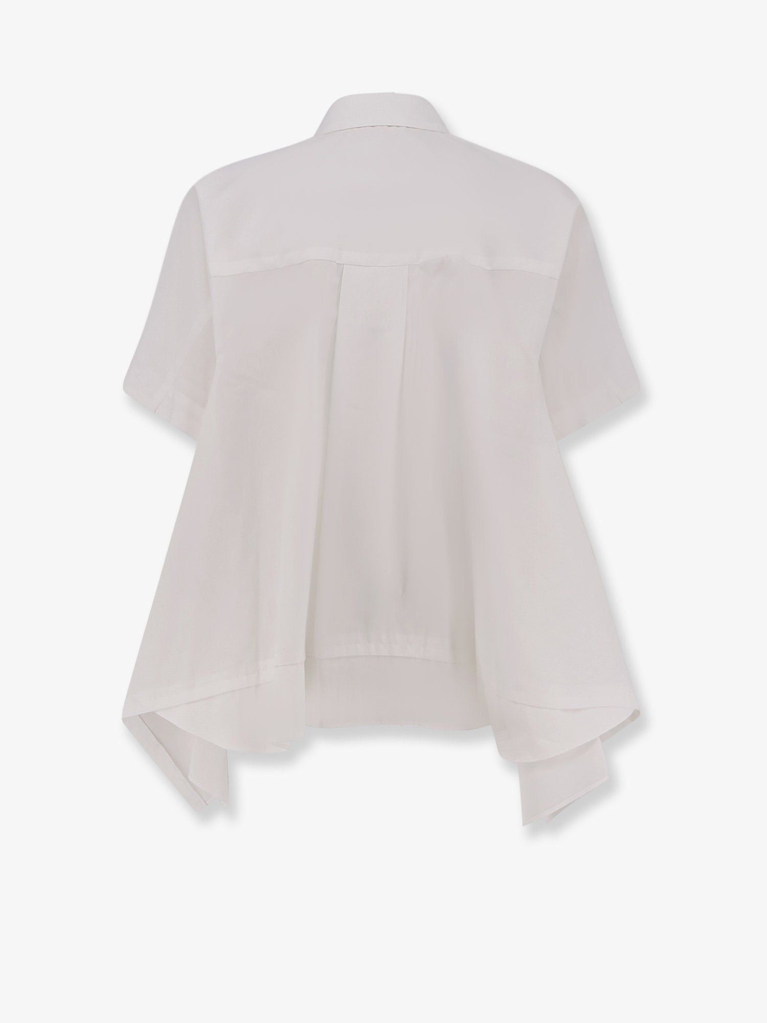 Sacai Cotton Blend Poplin Shirt Size M / US 6-8 / IT 42-44 - 2 Thumbnail