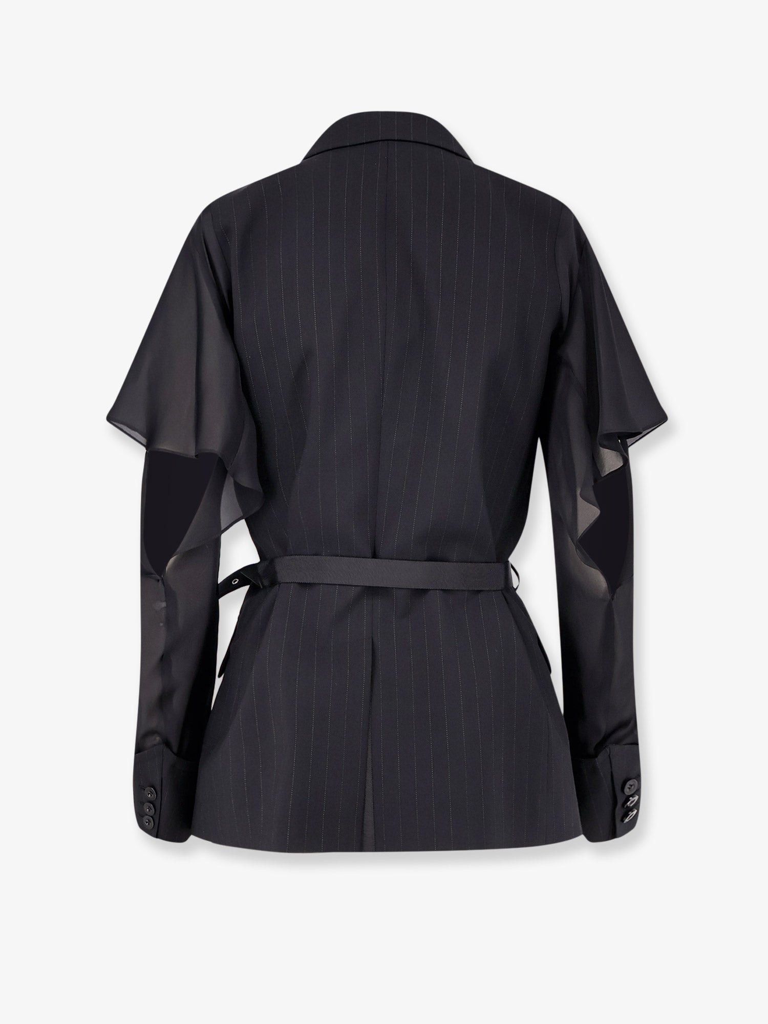 Sacai Chalk Stripe Blazer Size M / US 6-8 / IT 42-44 - 2 Thumbnail
