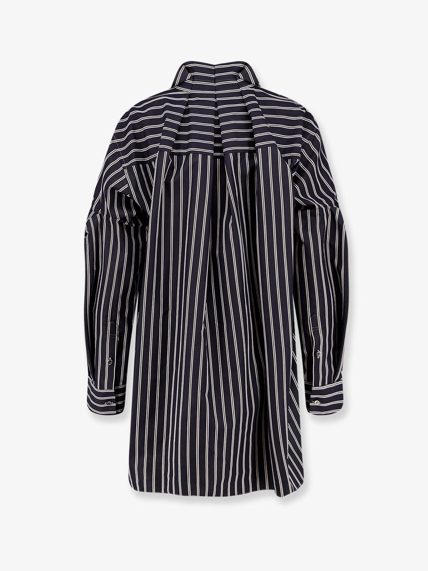 Sacai Oversize Striped Shirt Size M / US 6-8 / IT 42-44 - 2 Thumbnail
