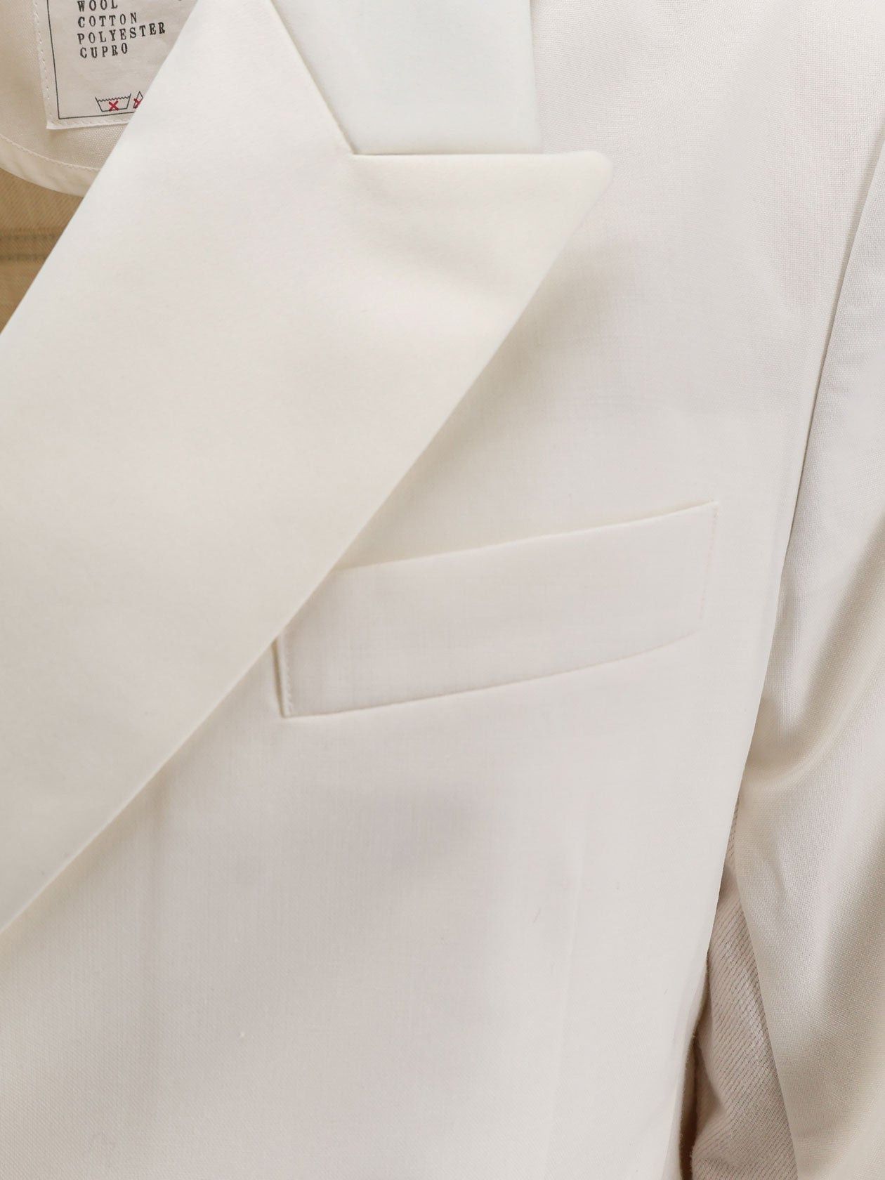 Sacai Blazer With White Denim Insert On The Back Size S / US 4 / IT 40 - 3 Thumbnail