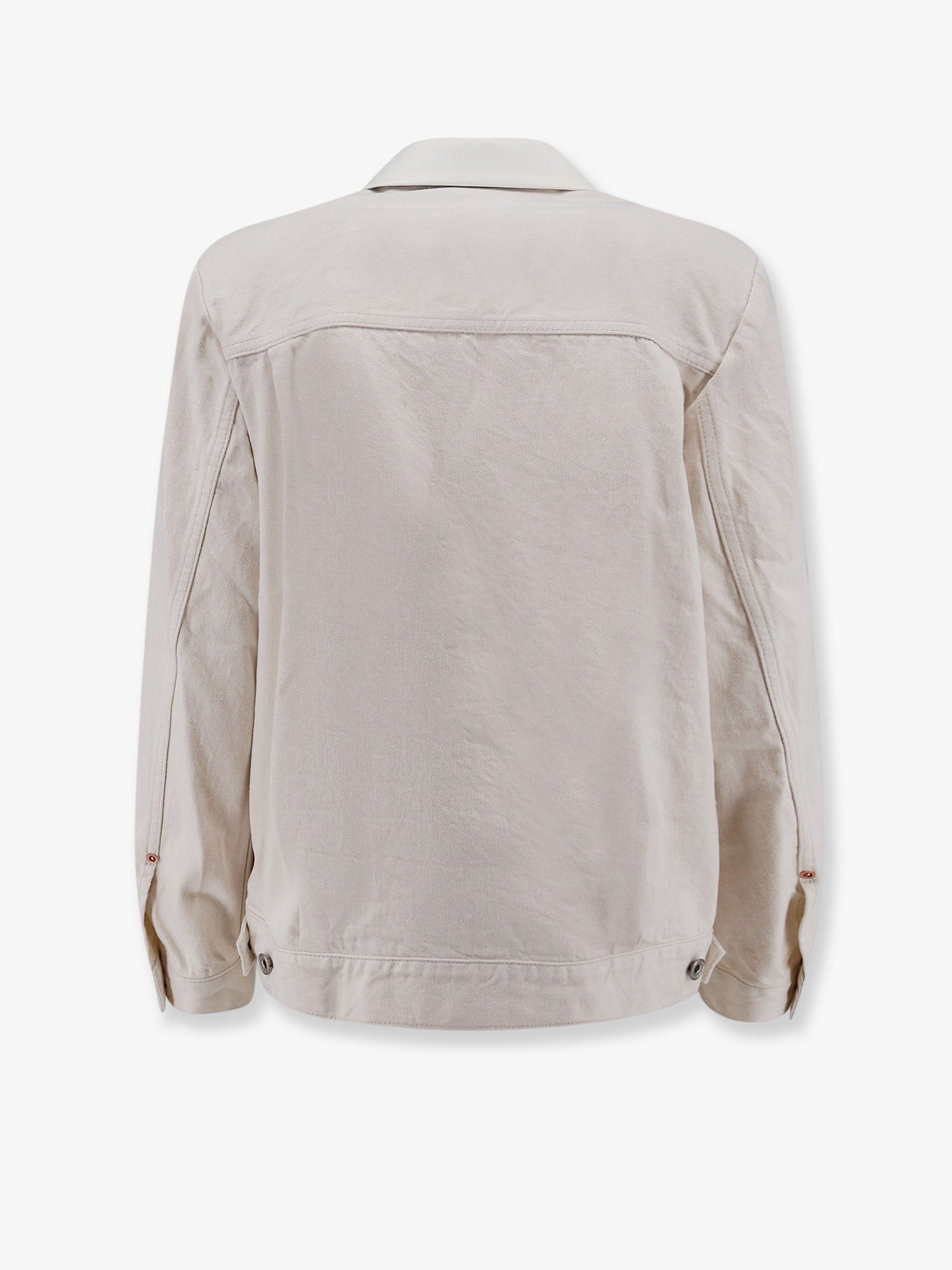 Sacai Blazer With White Denim Insert On The Back Size M / US 6-8 / IT 42-44 - 2 Thumbnail