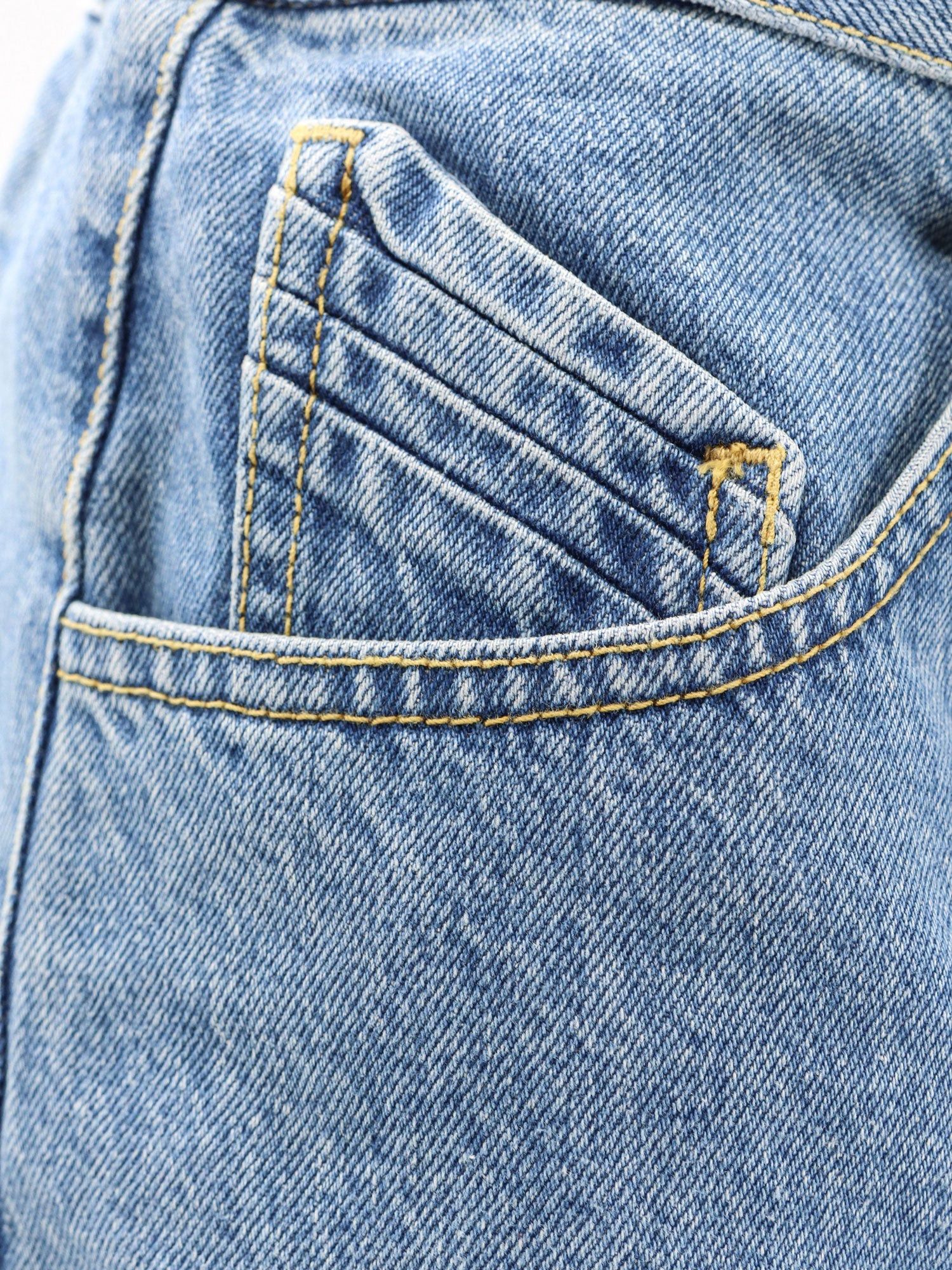 The Attico Denim Skirt With Belt Size 28" / US 6 / IT 42 - 3 Thumbnail