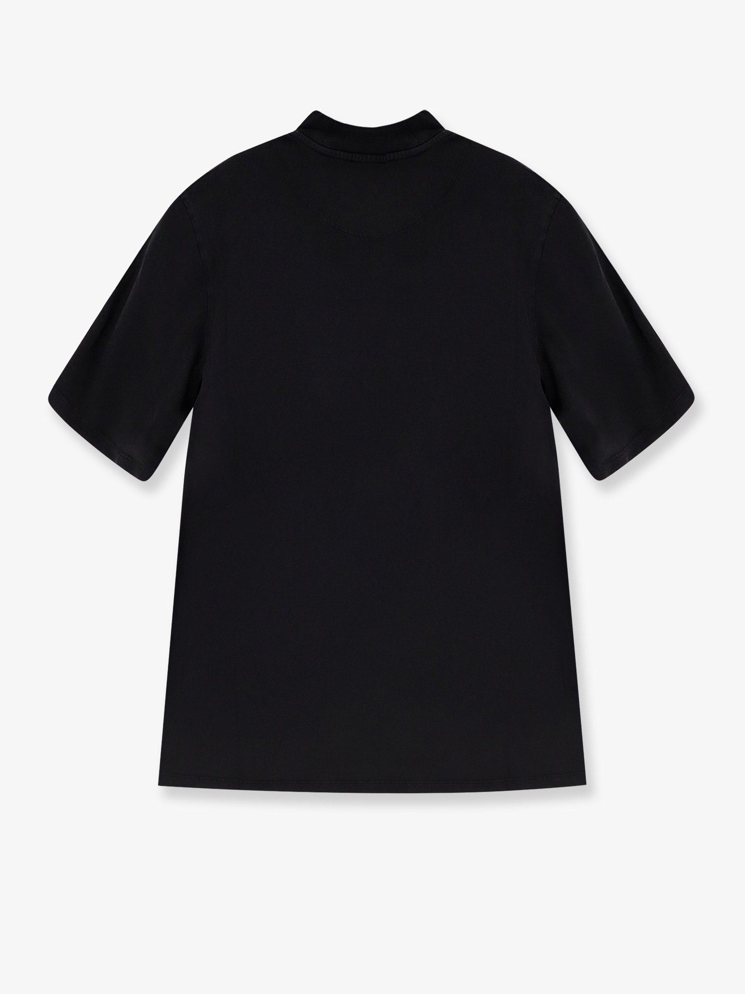 The Attico Cotton T-Shirt With Embroidered Logo On The Front Size S / US 4 / IT 40 - 2 Thumbnail