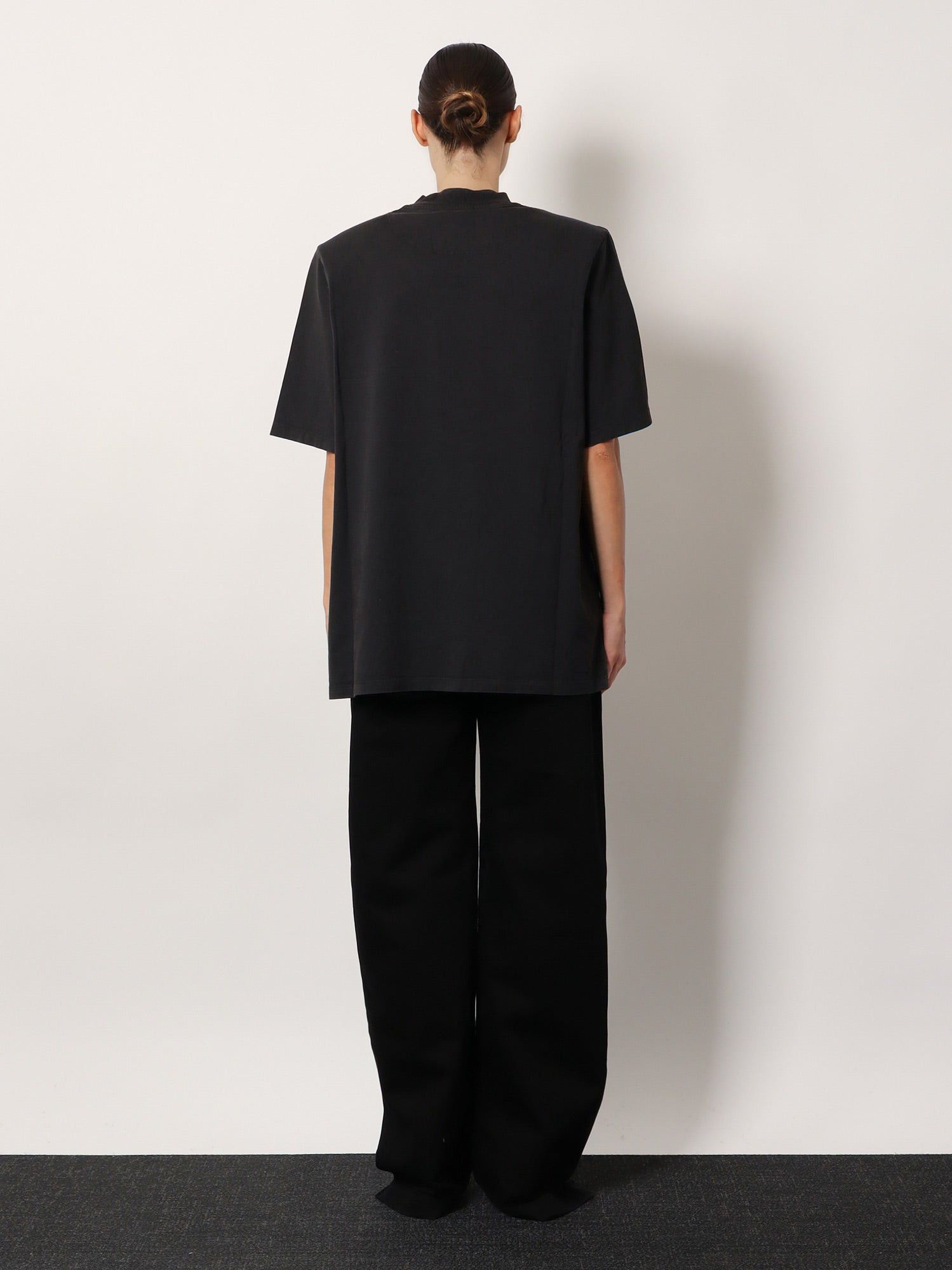 The Attico Cotton T-Shirt With Embroidered Logo On The Front Size S / US 4 / IT 40 - 5 Thumbnail