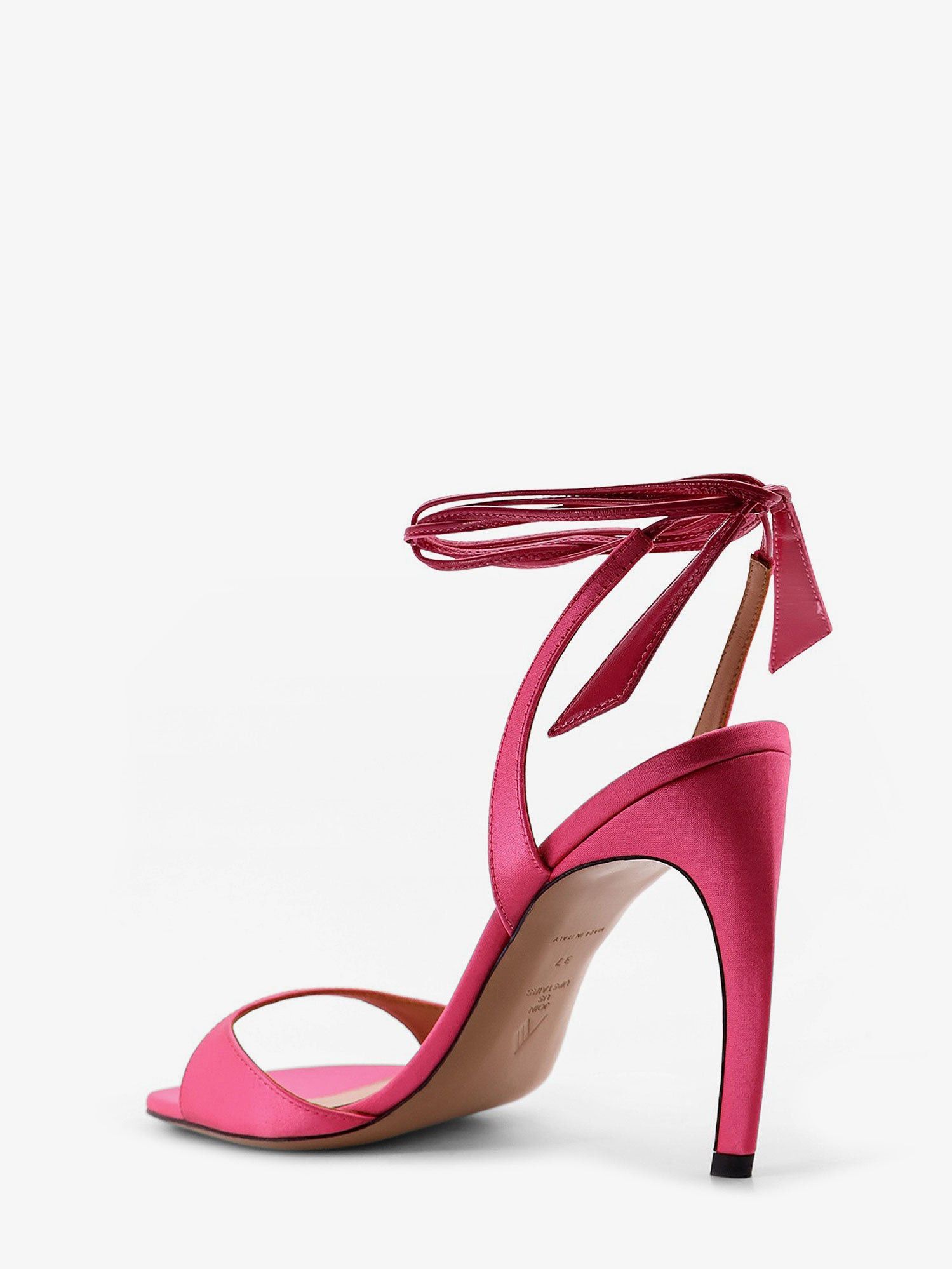 The Attico Ora Satin Sandals Size US 7 / IT 37 - 3 Thumbnail