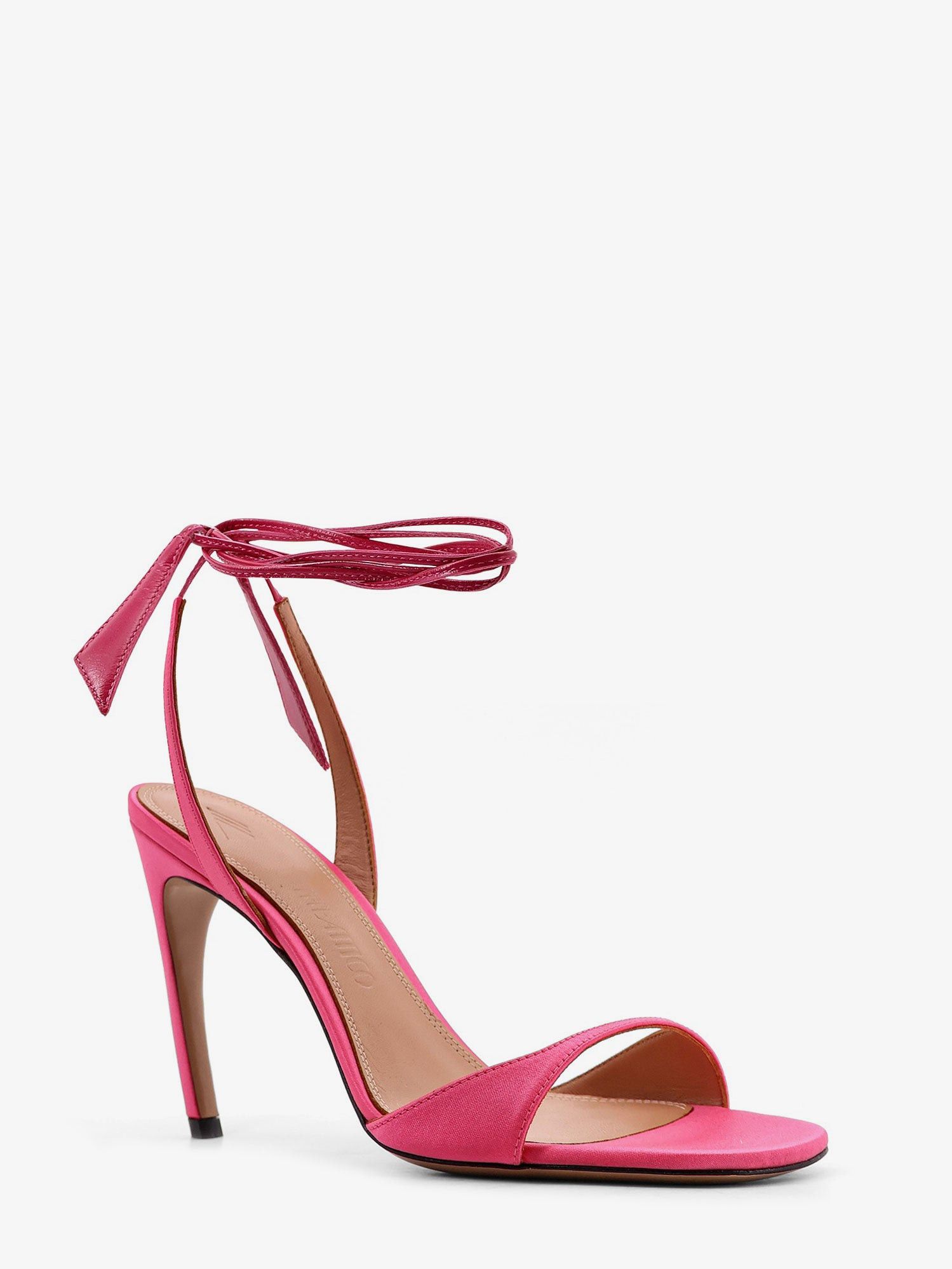 The Attico Ora Satin Sandals Size US 8.5 / IT 38.5 - 2 Thumbnail
