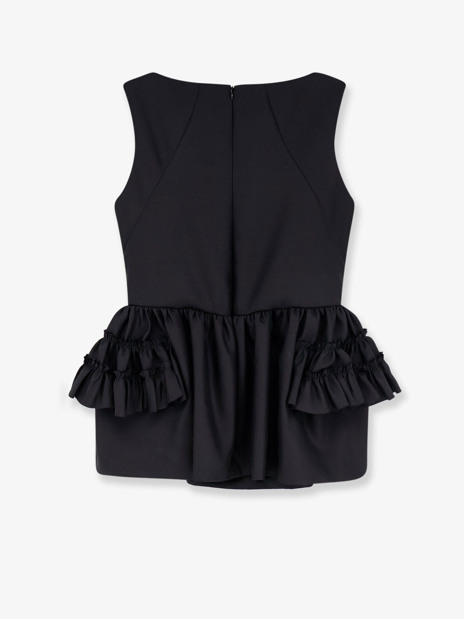 Dries Van Noten Casey Wool And Silk Top Size M / US 6-8 / IT 42-44 - 2 Thumbnail