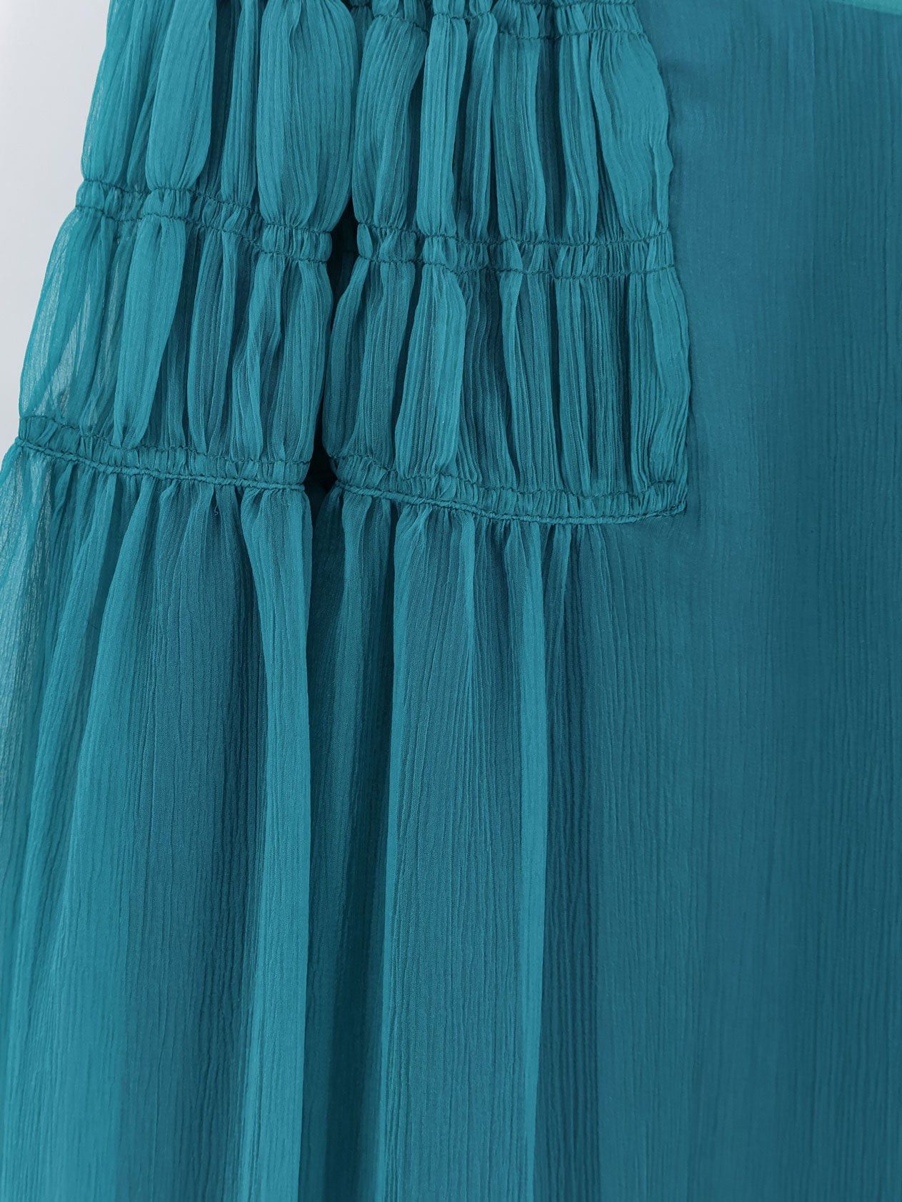 Dries Van Noten Scarlett Silk Skirt Size 27" / US 4 / IT 40 - 3 Thumbnail
