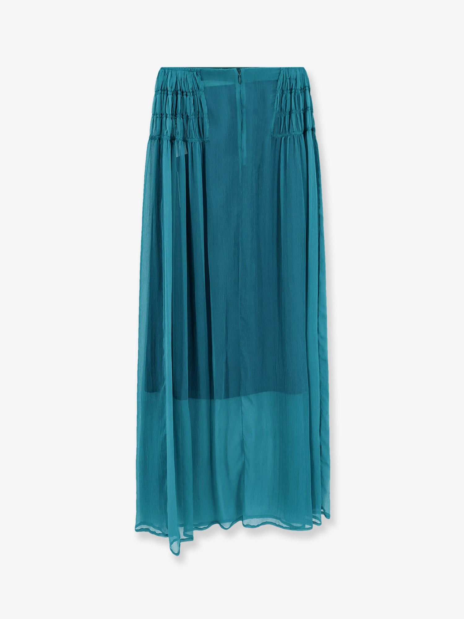 Dries Van Noten Scarlett Silk Skirt Size 28" / US 6 / IT 42 - 2 Thumbnail