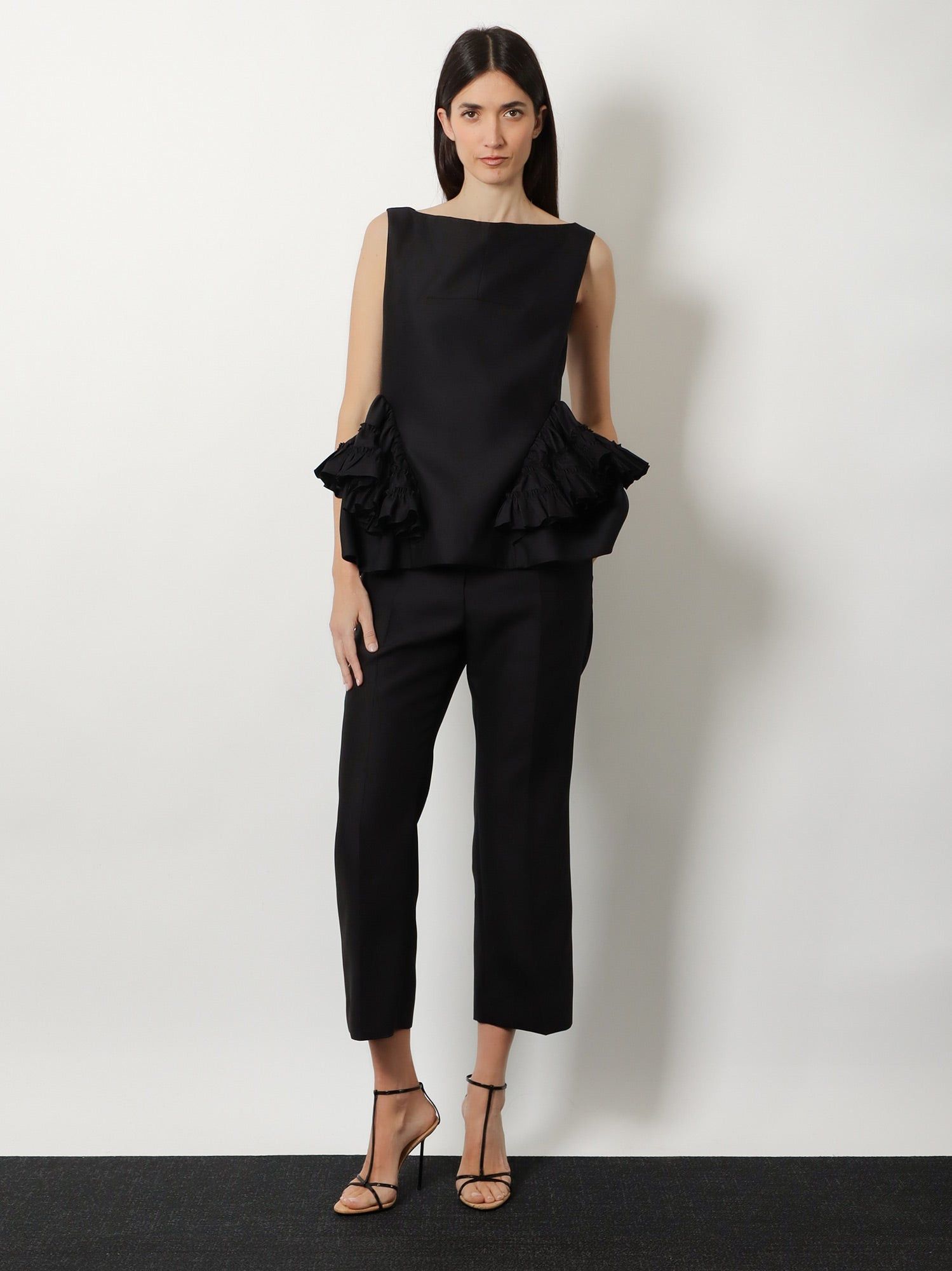 Dries Van Noten Paloma Wool And Silk Trousers Size 30" / US 8 / IT 44 - 4 Thumbnail