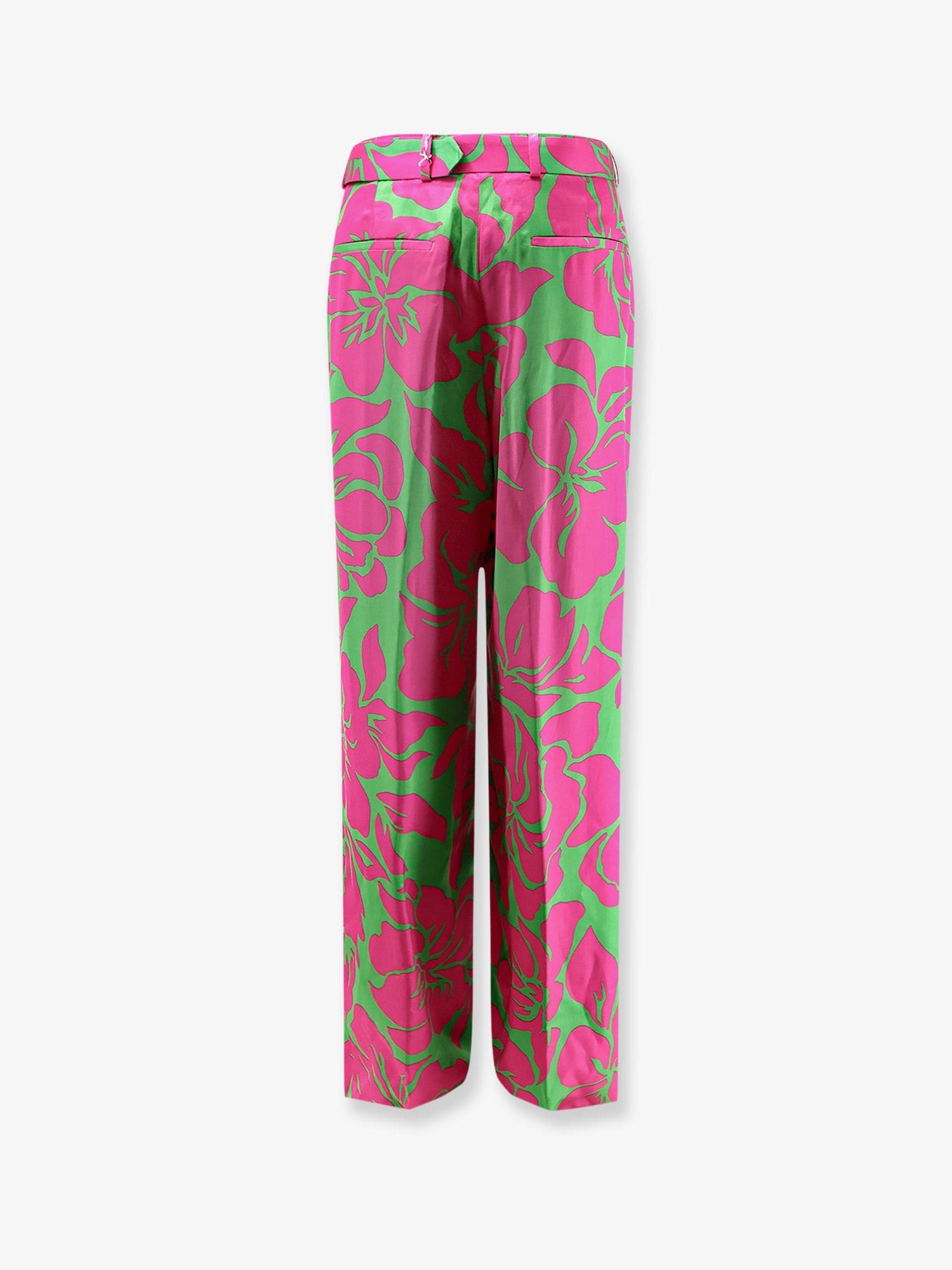 Dries Van Noten Peaches Bis Viscose Trousers Size 28" / US 6 / IT 42 - 4 Thumbnail