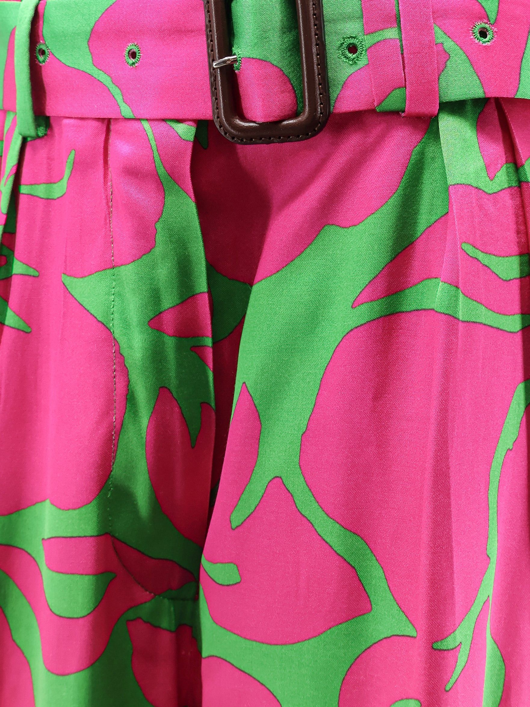 Dries Van Noten Peaches Bis Viscose Trousers Size 28" / US 6 / IT 42 - 5 Thumbnail