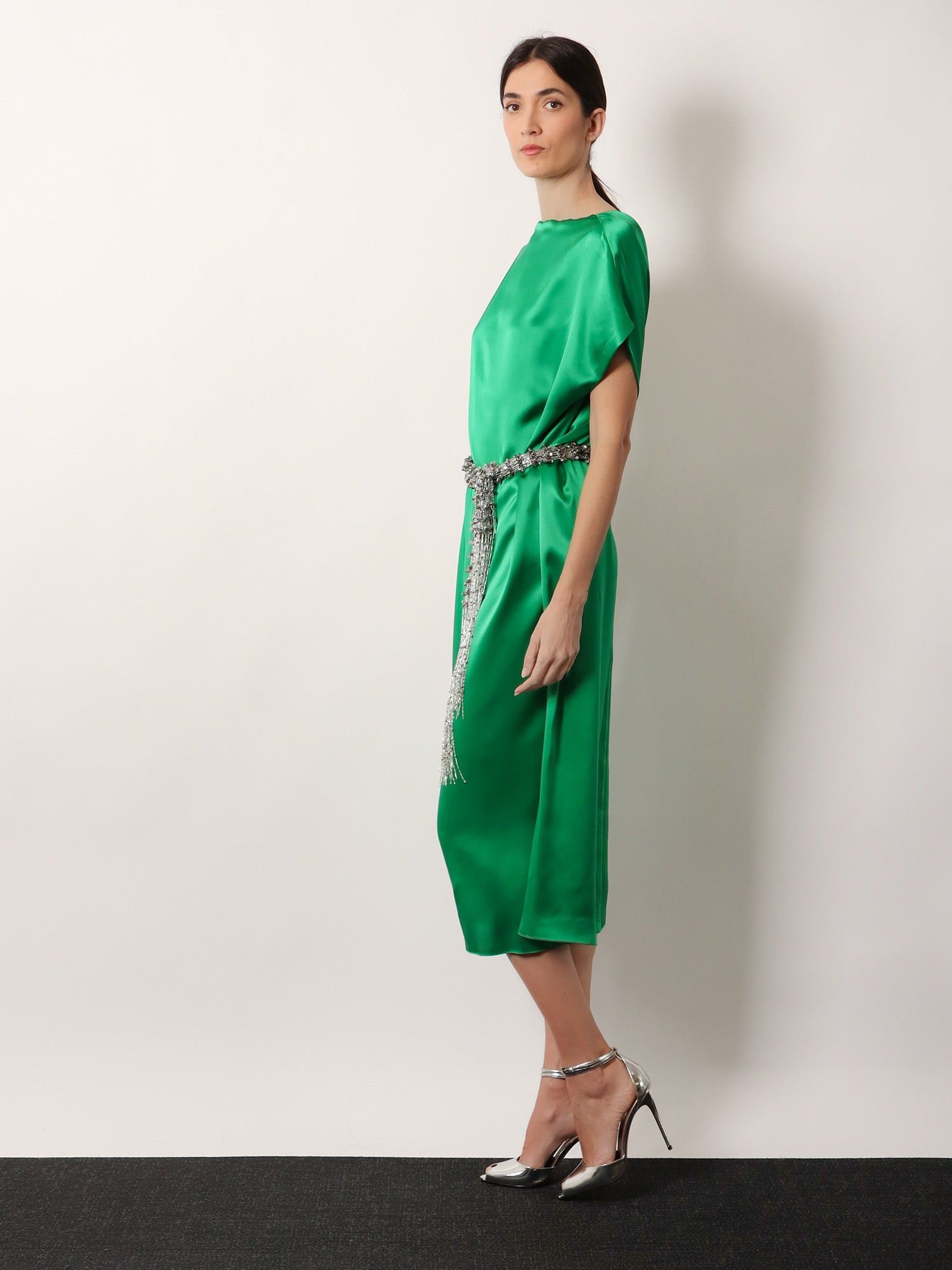 Dries Van Noten Diria Silk Dress Size M / US 6-8 / IT 42-44 - 4 Thumbnail