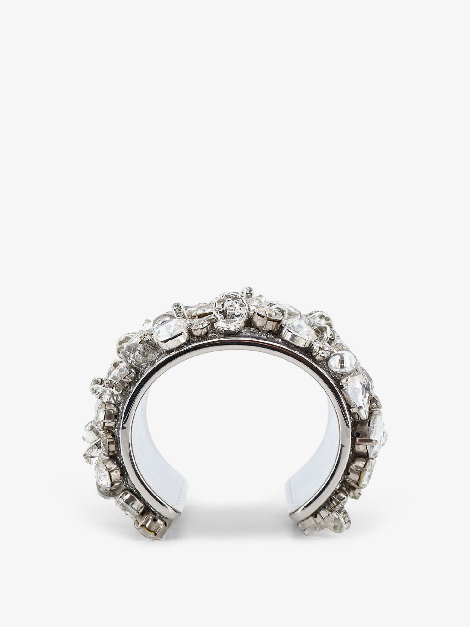 Dries Van Noten Brass Bracelet With Crystals Size ONE SIZE - 3 Thumbnail