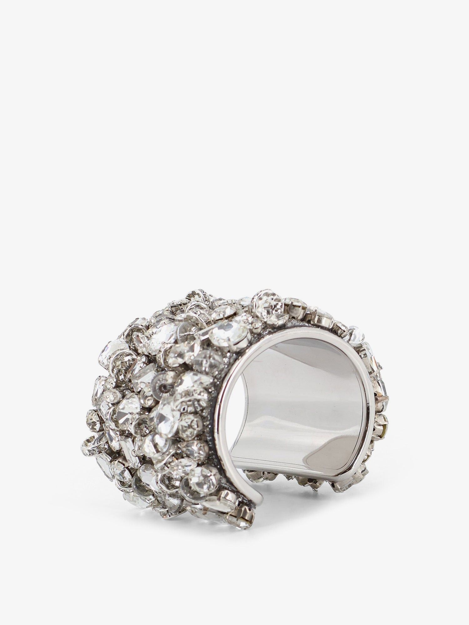Dries Van Noten Brass Bracelet With Crystals Size ONE SIZE - 4 Thumbnail