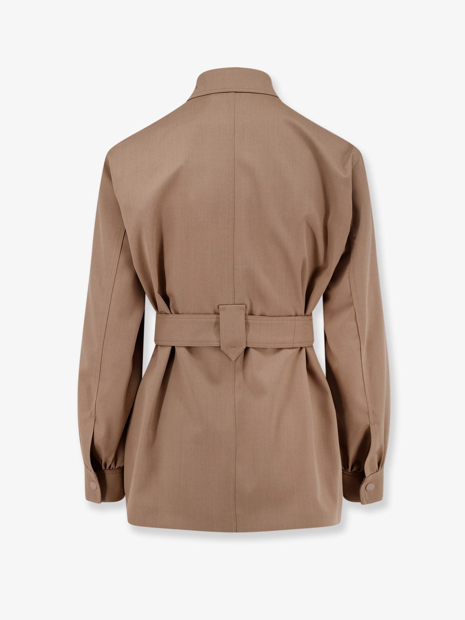 Max Mara Mxmagenzia Virgin Wool Shirt/Jacket Size XS / US 0-2 / IT 36-38 - 2 Thumbnail