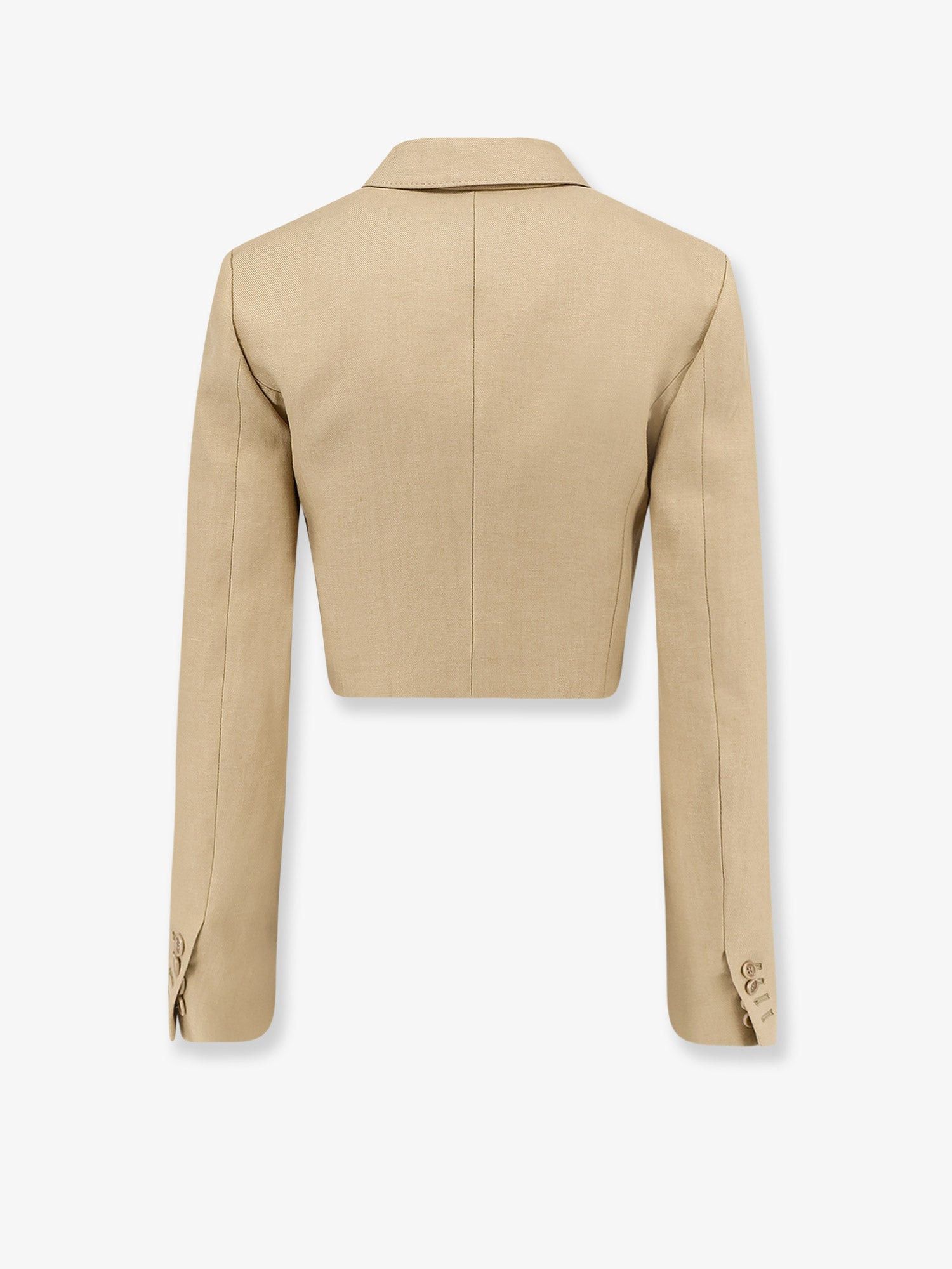 Max Mara Mxsbuono Linen Blazer Size S / US 4 / IT 40 - 2 Thumbnail
