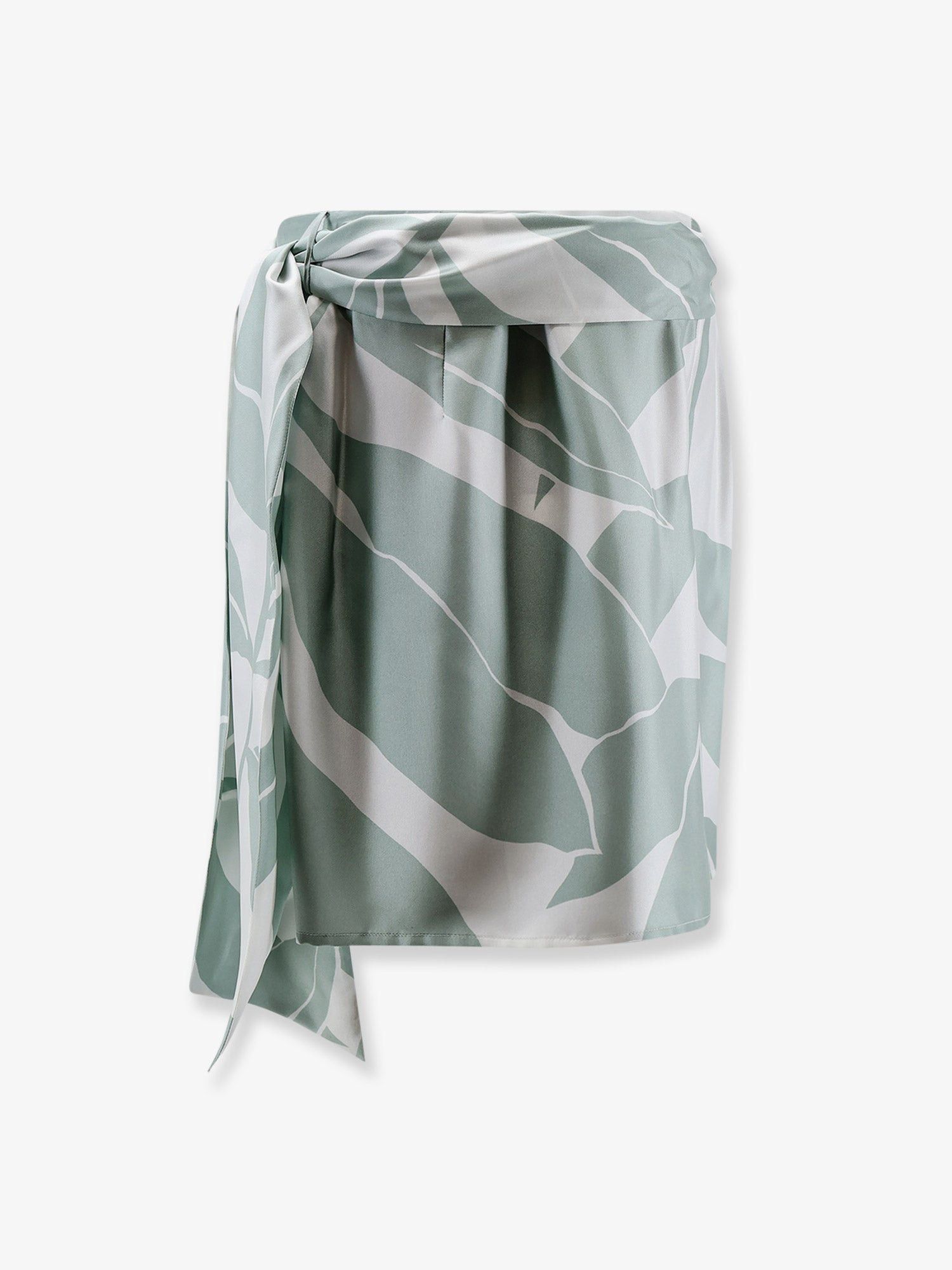 Max Mara Mxmstrano Silk Pareo Skirt Size 27" / US 4 / IT 40 - 2 Thumbnail