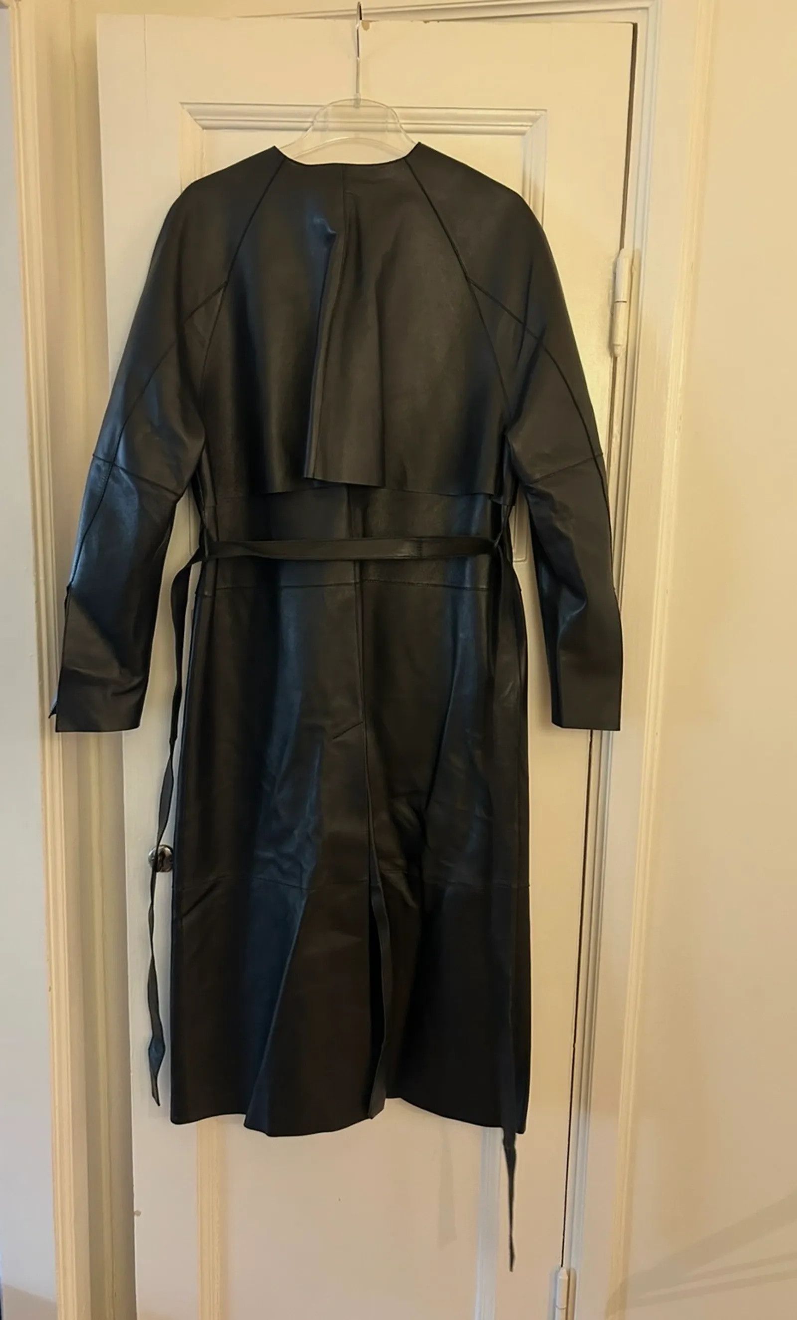 Toteme Toteme Leather Trench Coat Size XS / US 0-2 / IT 36-38 - 5 Thumbnail