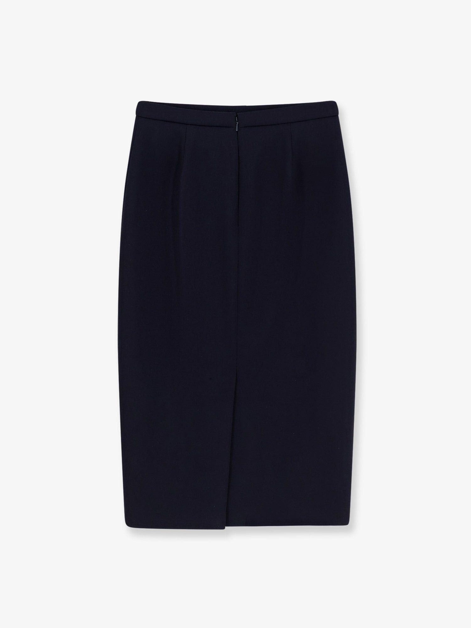 Max Mara Mxmotre Stretch Virgin Wool Skirt Size 28" / US 6 / IT 42 - 2 Thumbnail