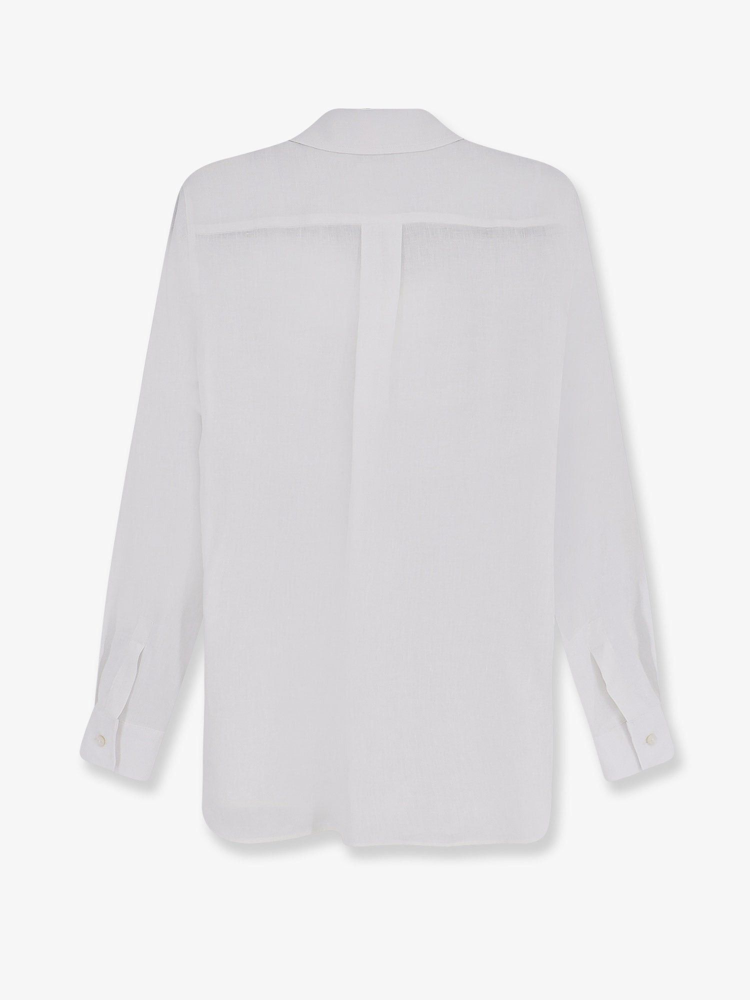 Max Mara Mxmfalasco Linen Shirt Size M / US 6-8 / IT 42-44 - 2 Thumbnail