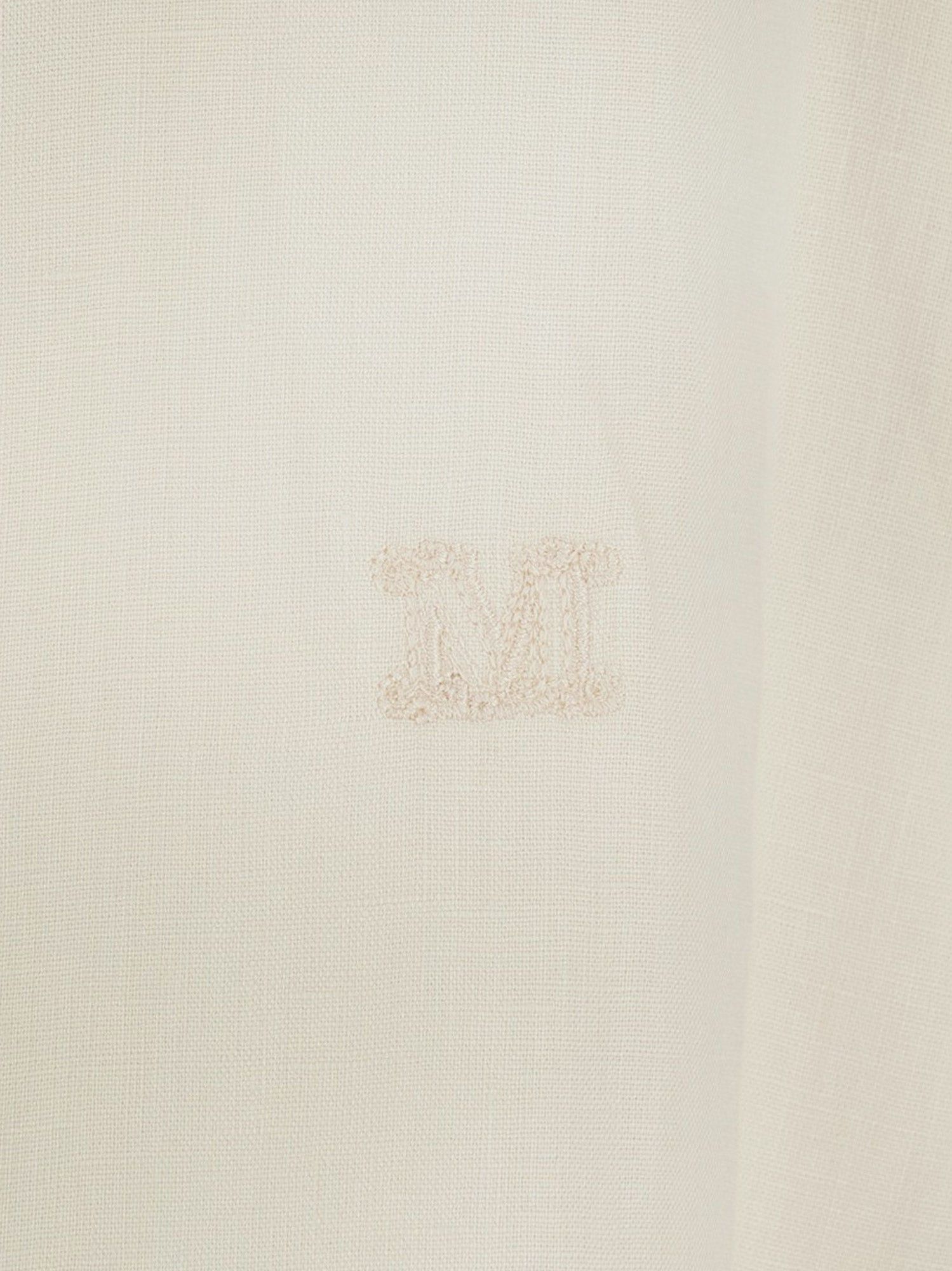 Max Mara Mxmfalasco "Vissuto" Linen Shirt Size L / US 10 / IT 46 - 3 Thumbnail
