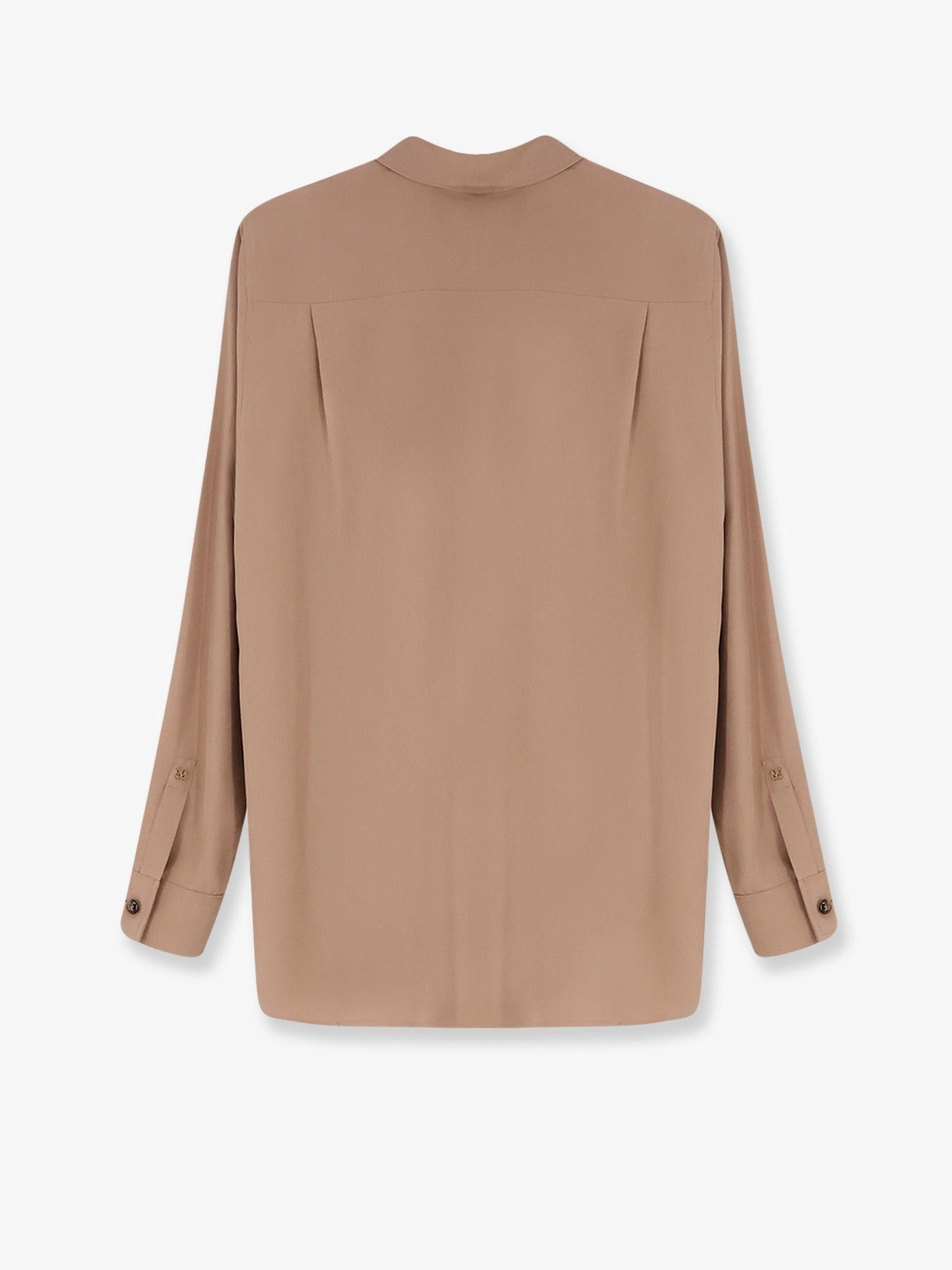 Max Mara Mxmsiamese Silk Shirt Size XS / US 0-2 / IT 36-38 - 2 Thumbnail