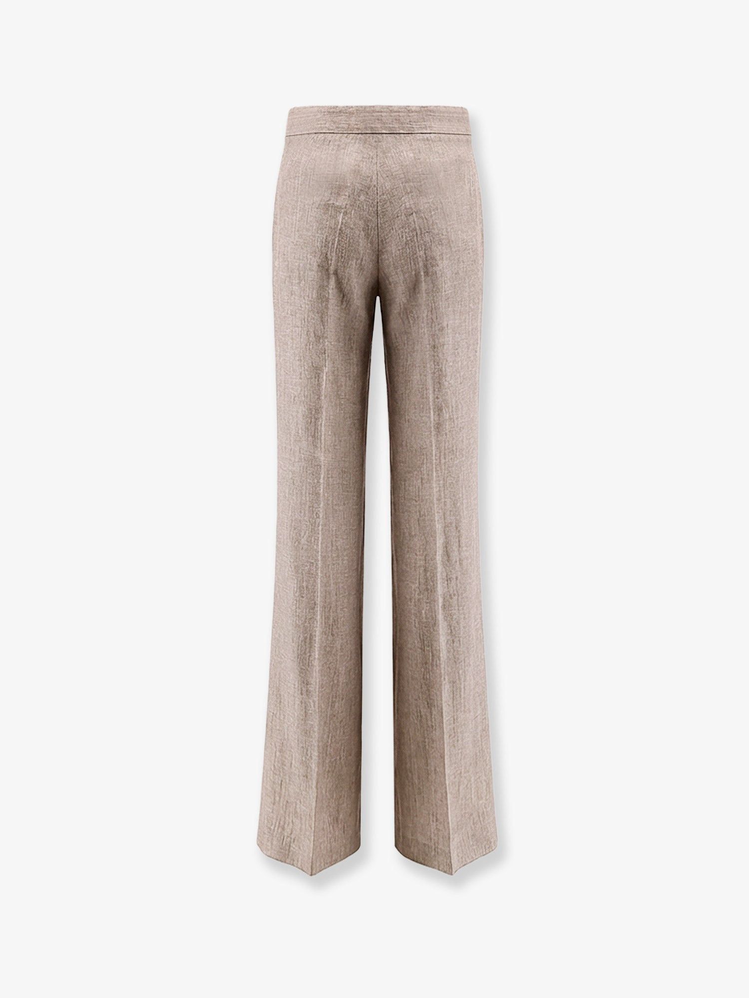 Max Mara Mxmdeserto Linen Trousers Size 28" / US 6 / IT 42 - 2 Thumbnail
