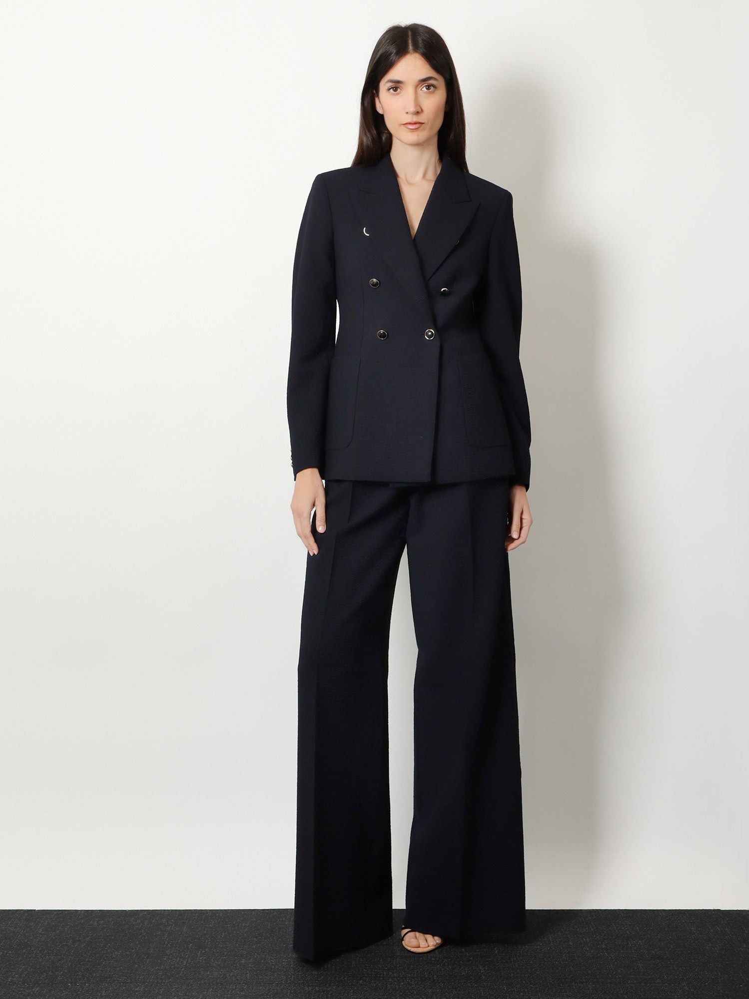 Max Mara Mxmsecolo Virgin Wool Trousers Size 30" / US 8 / IT 44 - 4 Thumbnail