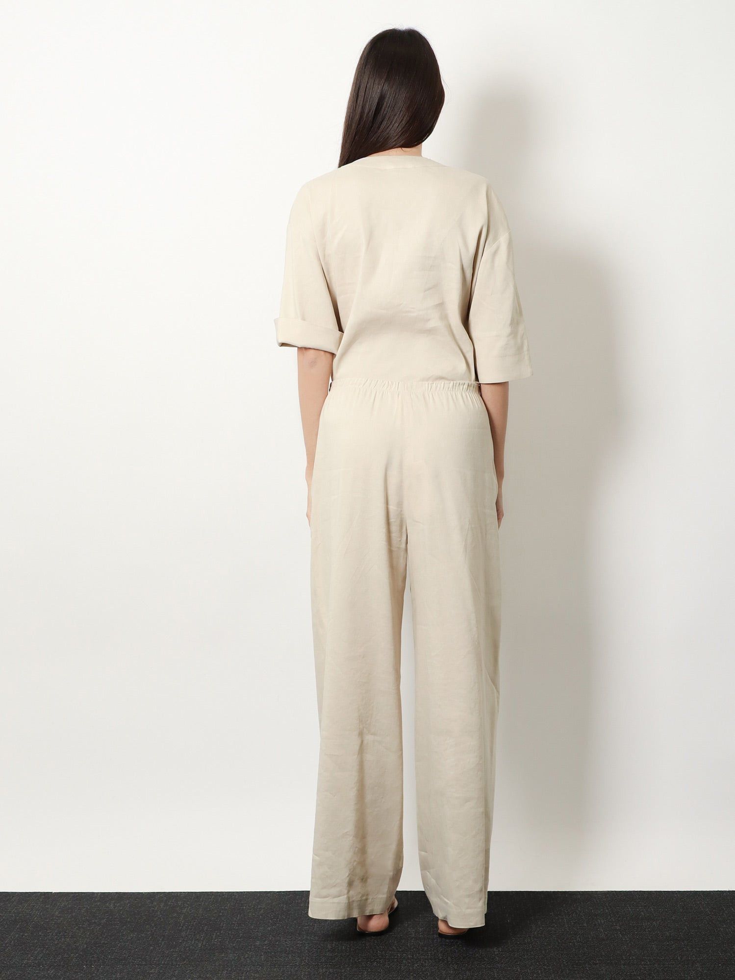 Max Mara Mxpdestino Linen And Viscose Trousers Size 27" / US 4 / IT 40 - 4 Thumbnail