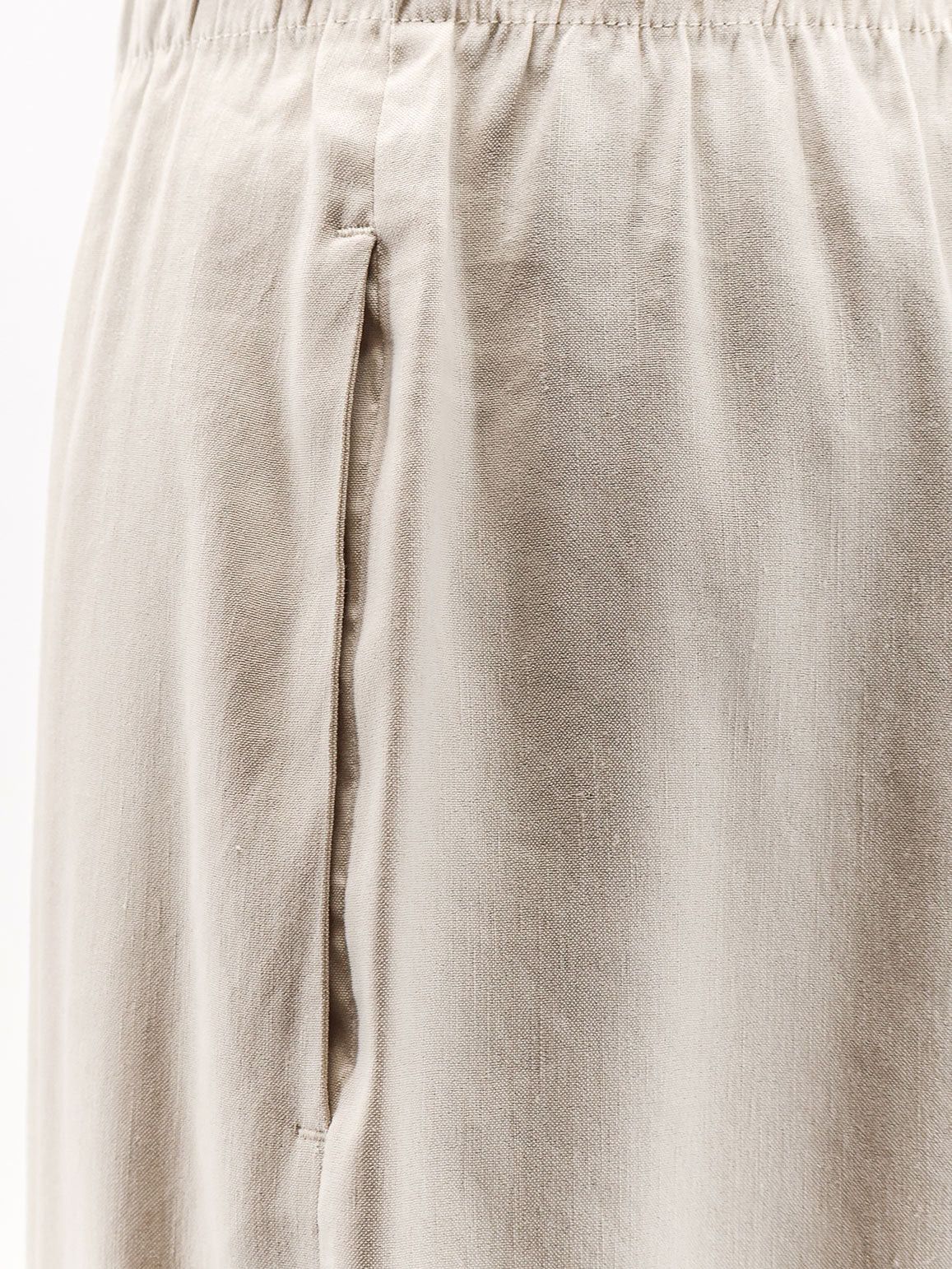 Max Mara Mxpdestino Linen And Viscose Trousers Size 28" / US 6 / IT 42 - 3 Thumbnail