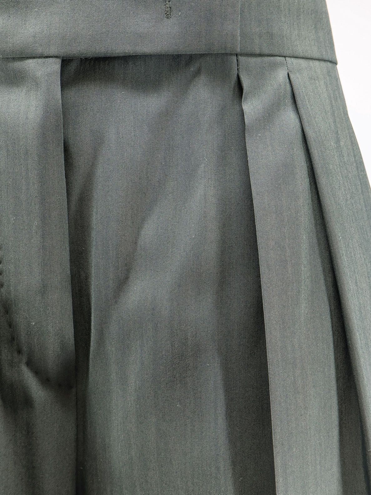 Max Mara Mxmgiallo Virgin Wool And Silk Trousers Size 27" / US 4 / IT 40 - 3 Thumbnail