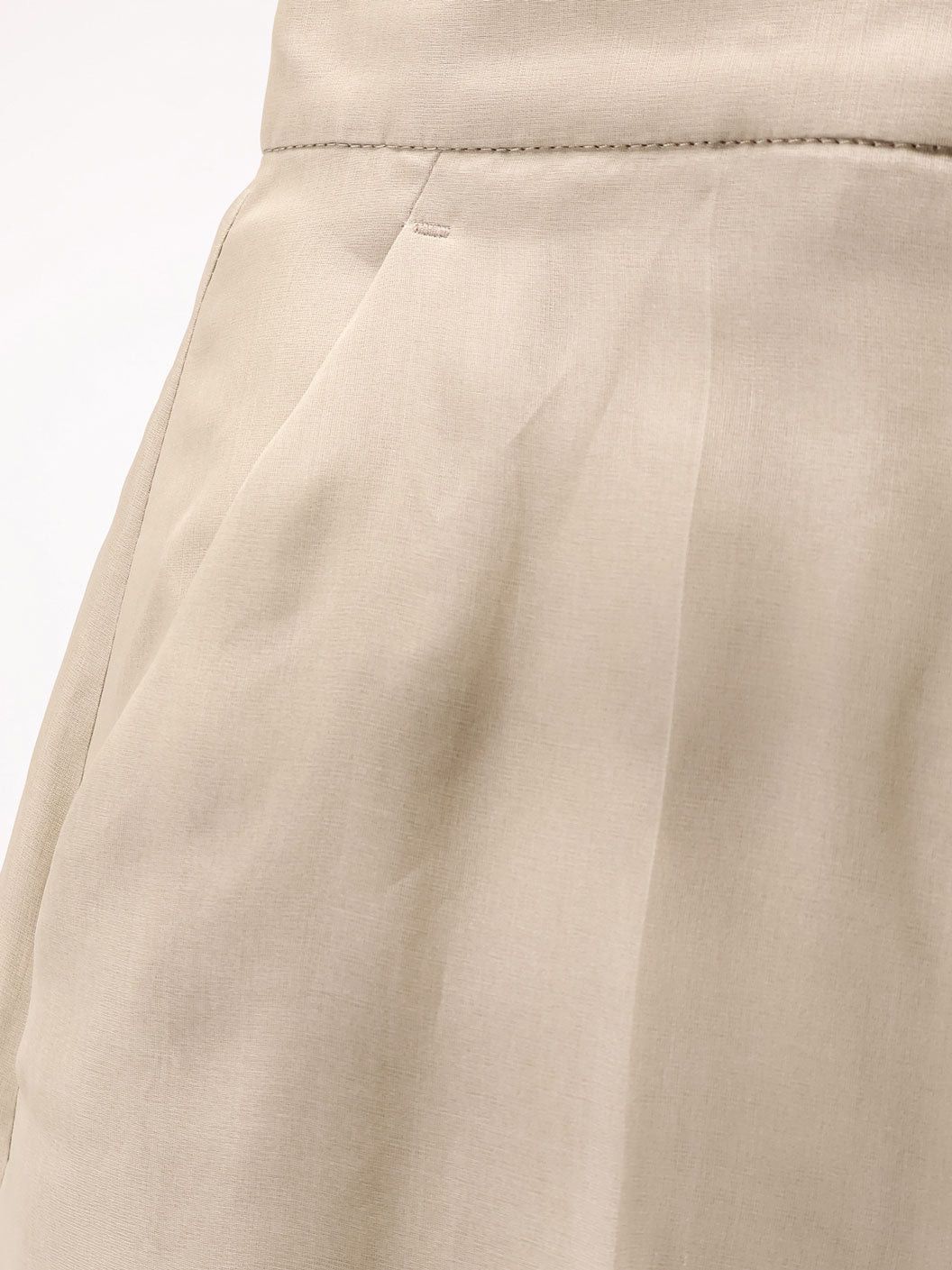 Max Mara Mxeolivi Silk Trousers Size 30" / US 8 / IT 44 - 3 Thumbnail