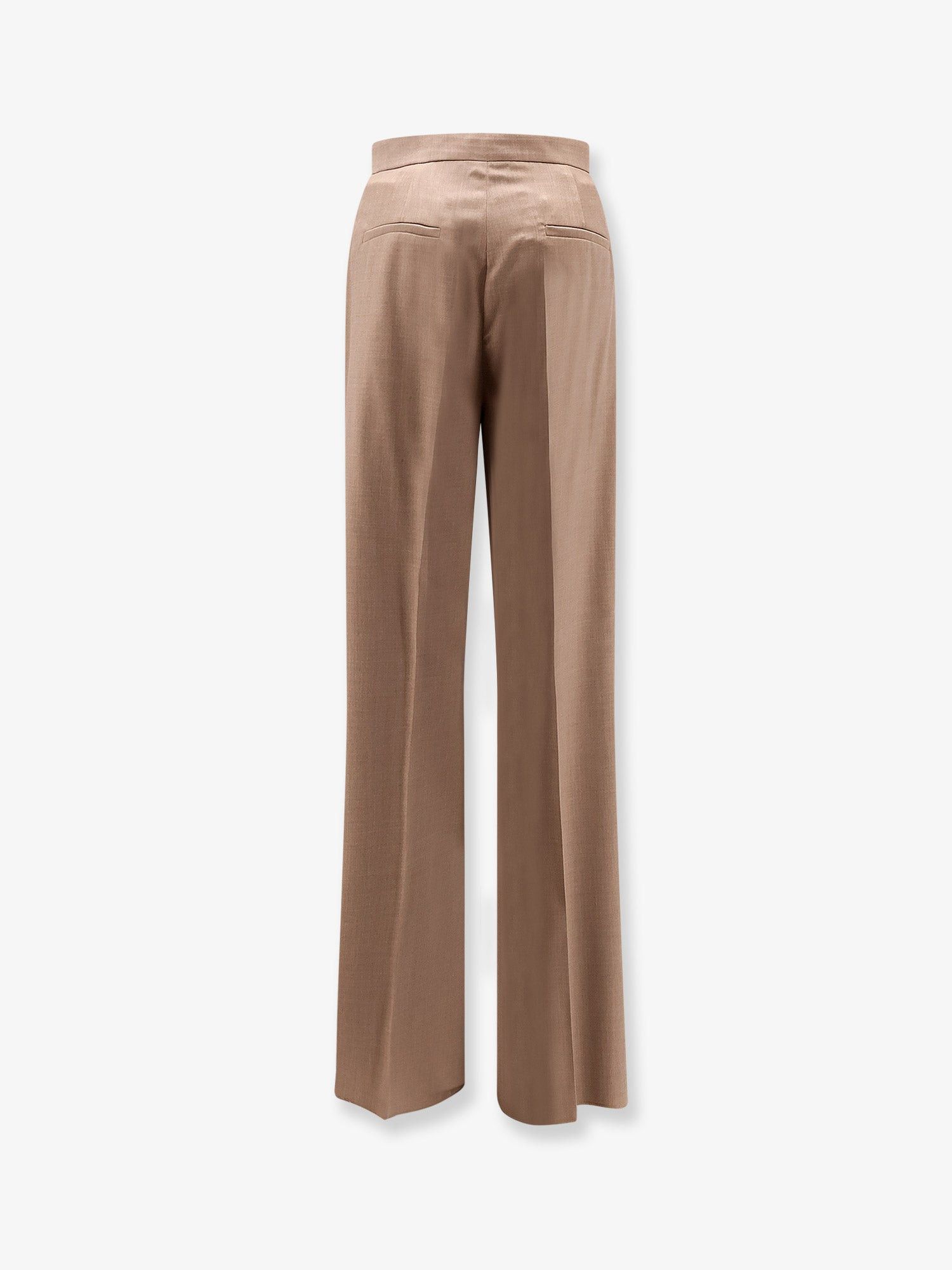 Max Mara Mxmzimino Virgin Wool Trousers Size 28" / US 6 / IT 42 - 2 Thumbnail