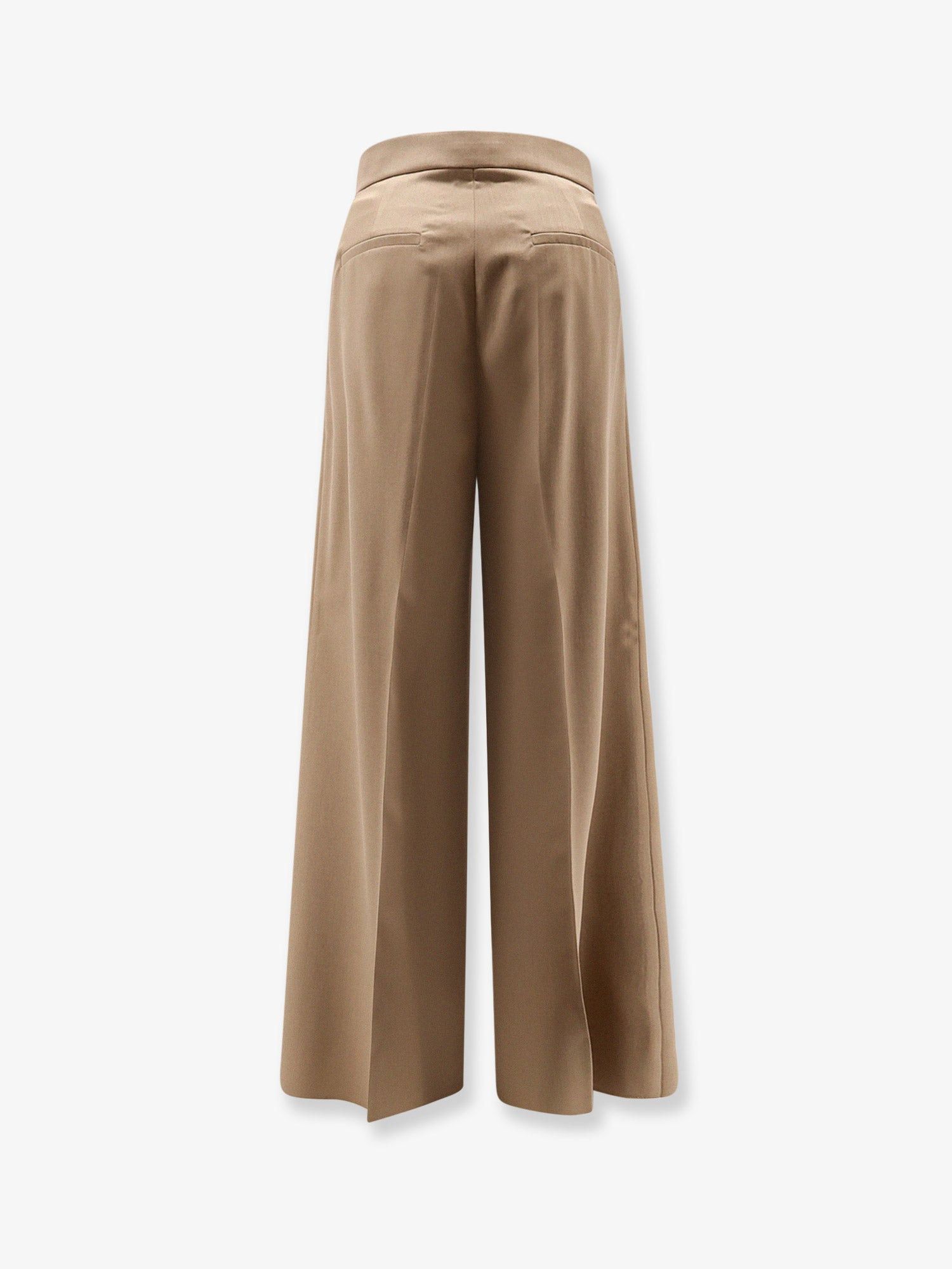 Max Mara Virgin Wool Quorum Trousers Size 28" / US 6 / IT 42 - 2 Thumbnail