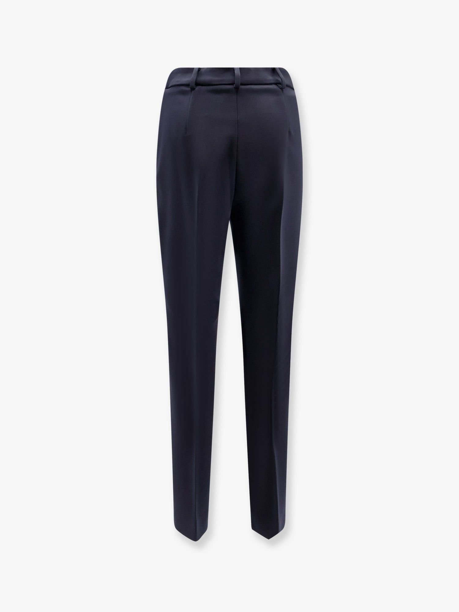 Max Mara Mxmgiglio Virgin Wool Trousers Size 34" / US 12 / IT 48 - 2 Thumbnail