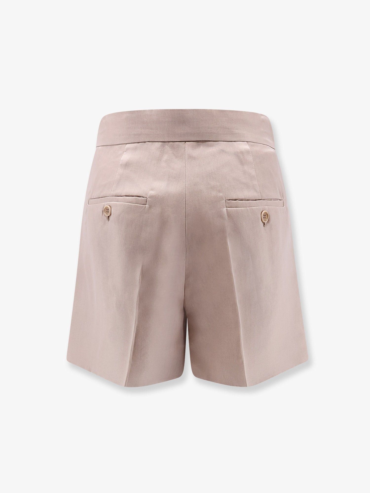 Max Mara Mxaerosi Silk Shorts Size 30" / US 8 / IT 44 - 2 Thumbnail