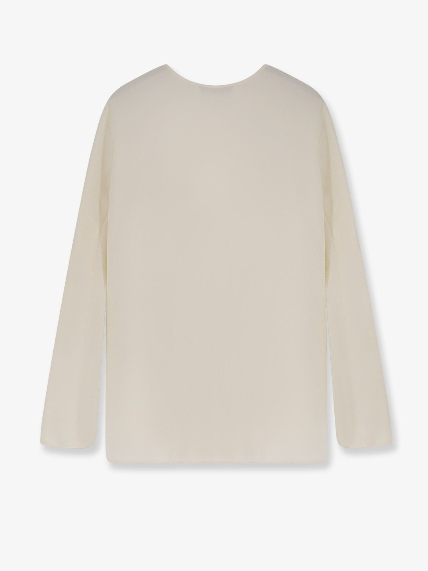Max Mara Mxpmitico Stretch Silk Shirt Size L / US 10 / IT 46 - 2 Thumbnail