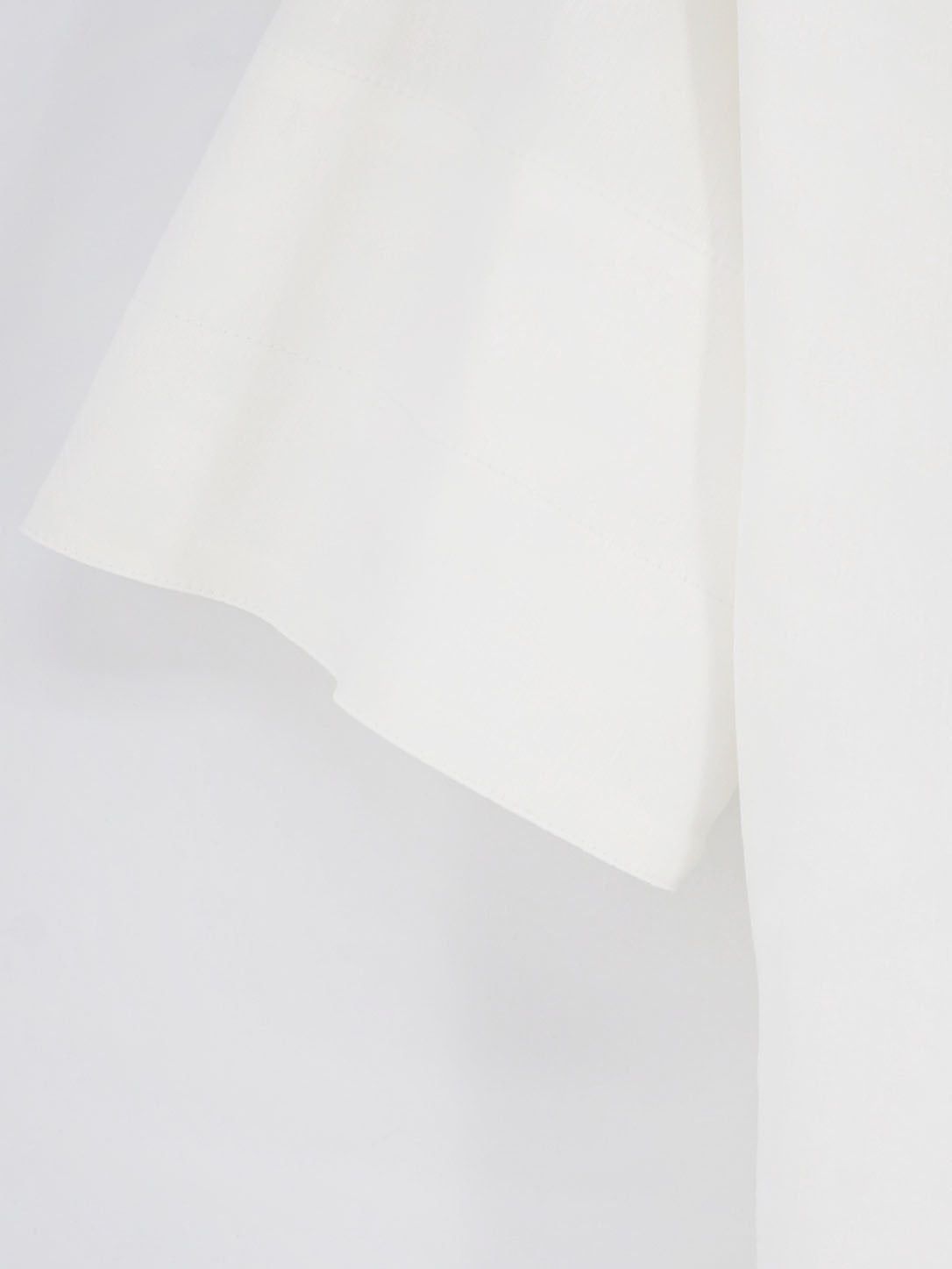 Max Mara Mxpsospiro Linen And Viscosa Shirt Size M / US 6-8 / IT 42-44 - 3 Thumbnail