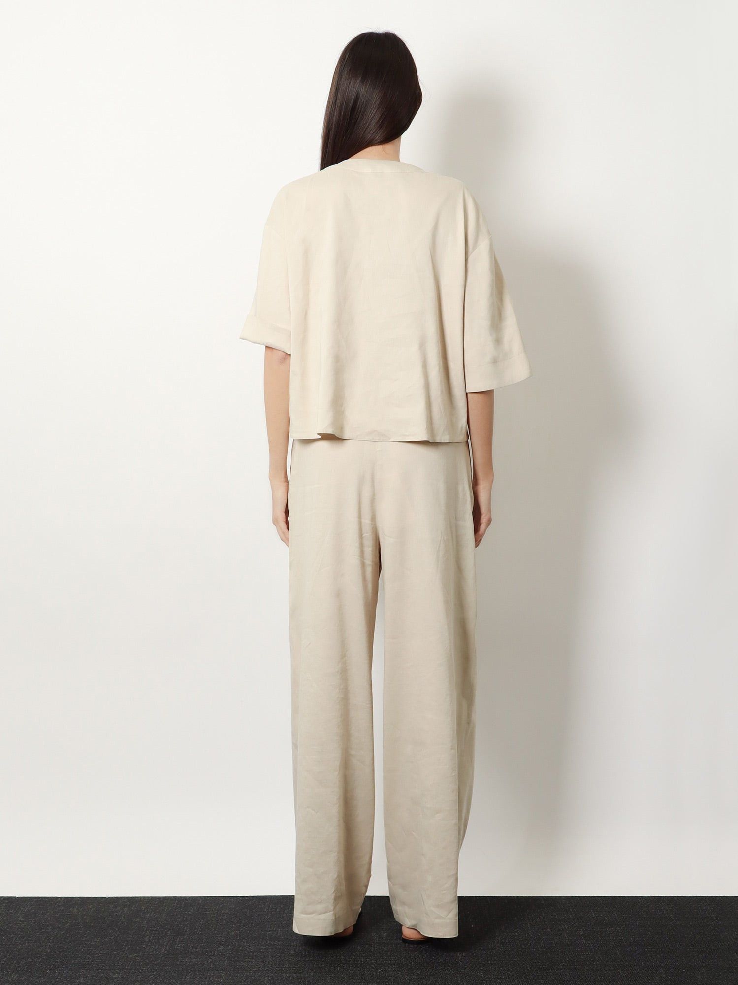 Max Mara Mxpsospiro Linen And Viscose Shirt Size S / US 4 / IT 40 - 5 Thumbnail