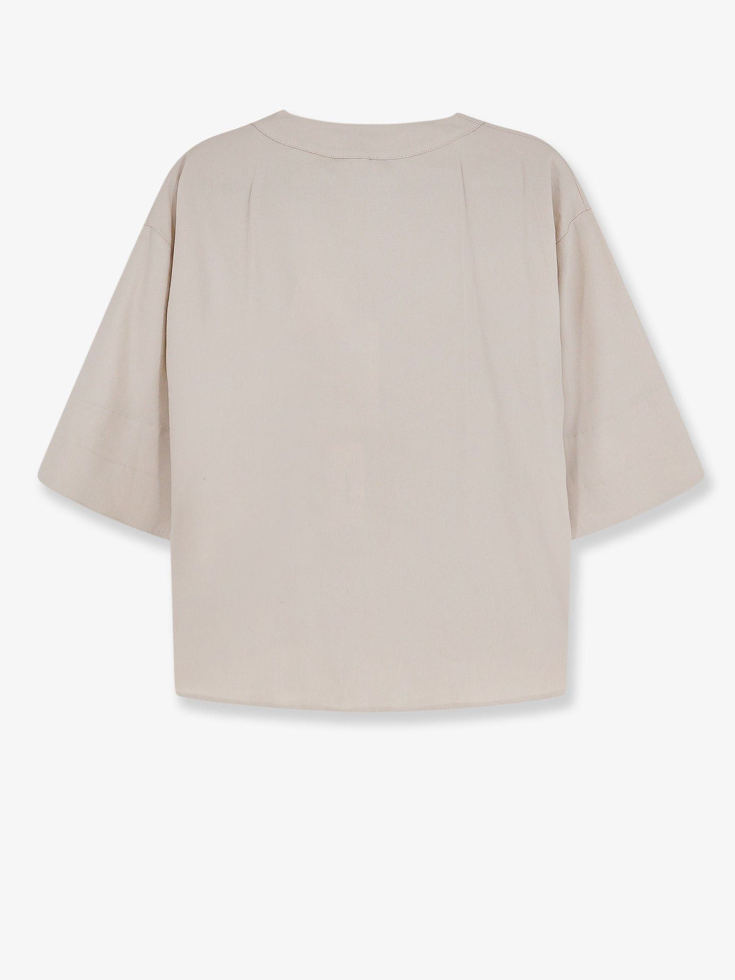 Max Mara Mxpsospiro Linen And Viscose Shirt Size M / US 6-8 / IT 42-44 - 2 Thumbnail