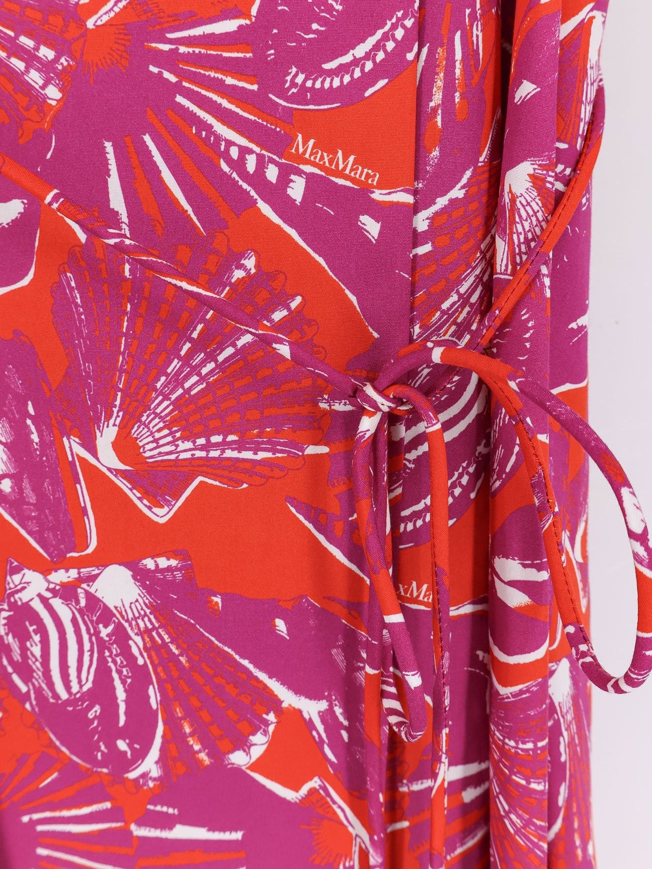 Max Mara Mxmcamino Printed Cotton Dress Size L / US 10 / IT 46 - 3 Thumbnail