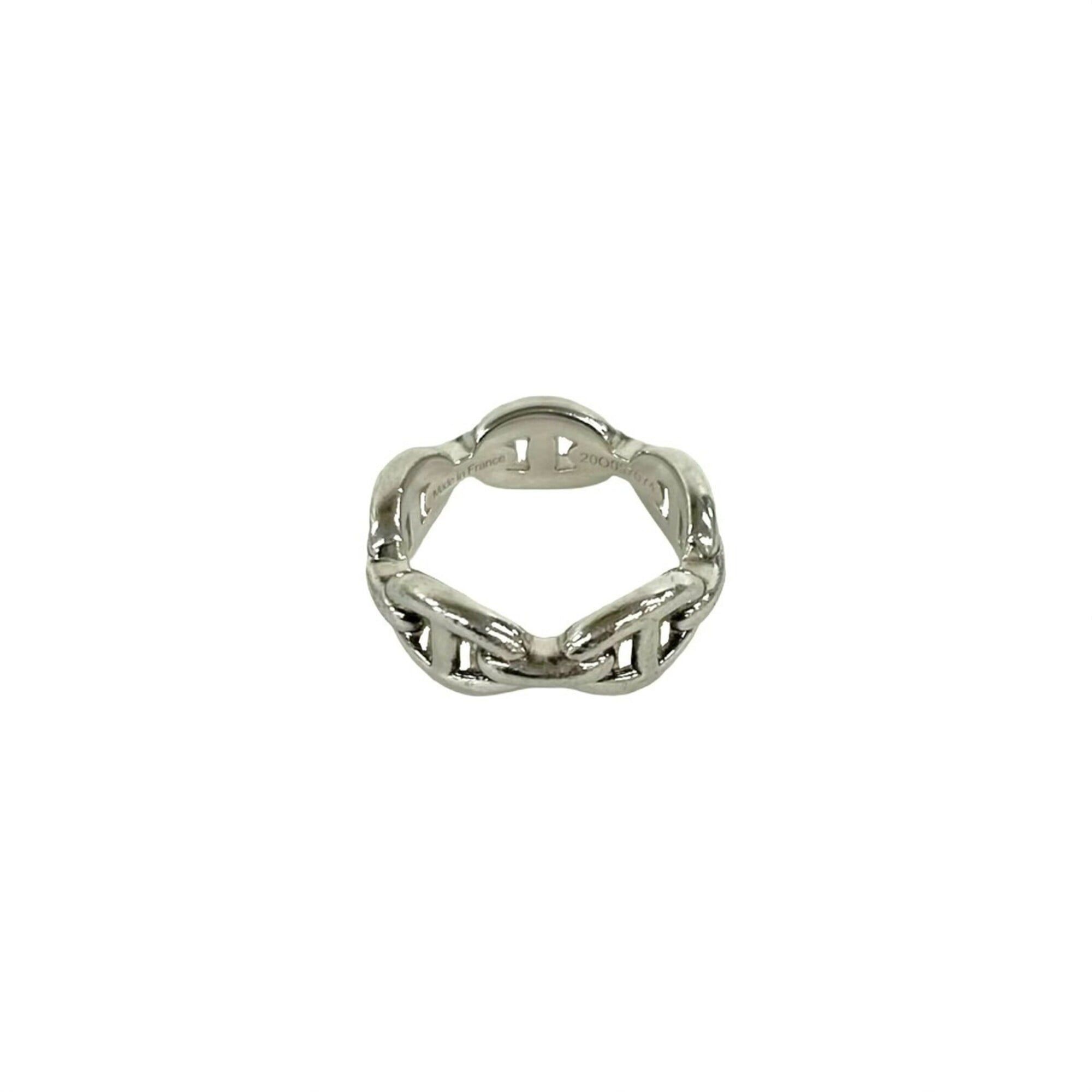 Hermes Hermes Enchainée Sterling Silver 925 Ring Finger Accessory 16459 Size ONE SIZE - 5 Thumbnail