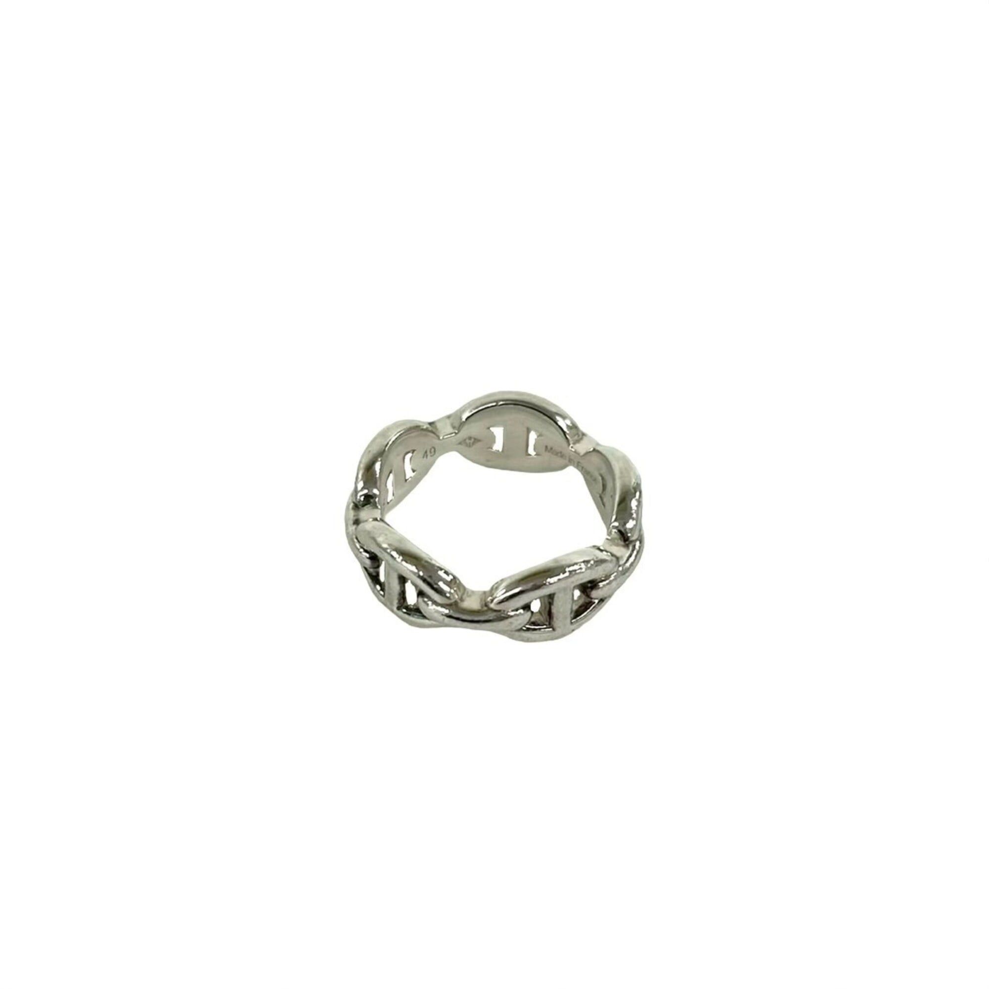 Hermes Hermes Enchainée Sterling Silver 925 Ring Finger Accessory 16459 Size ONE SIZE - 6 Thumbnail