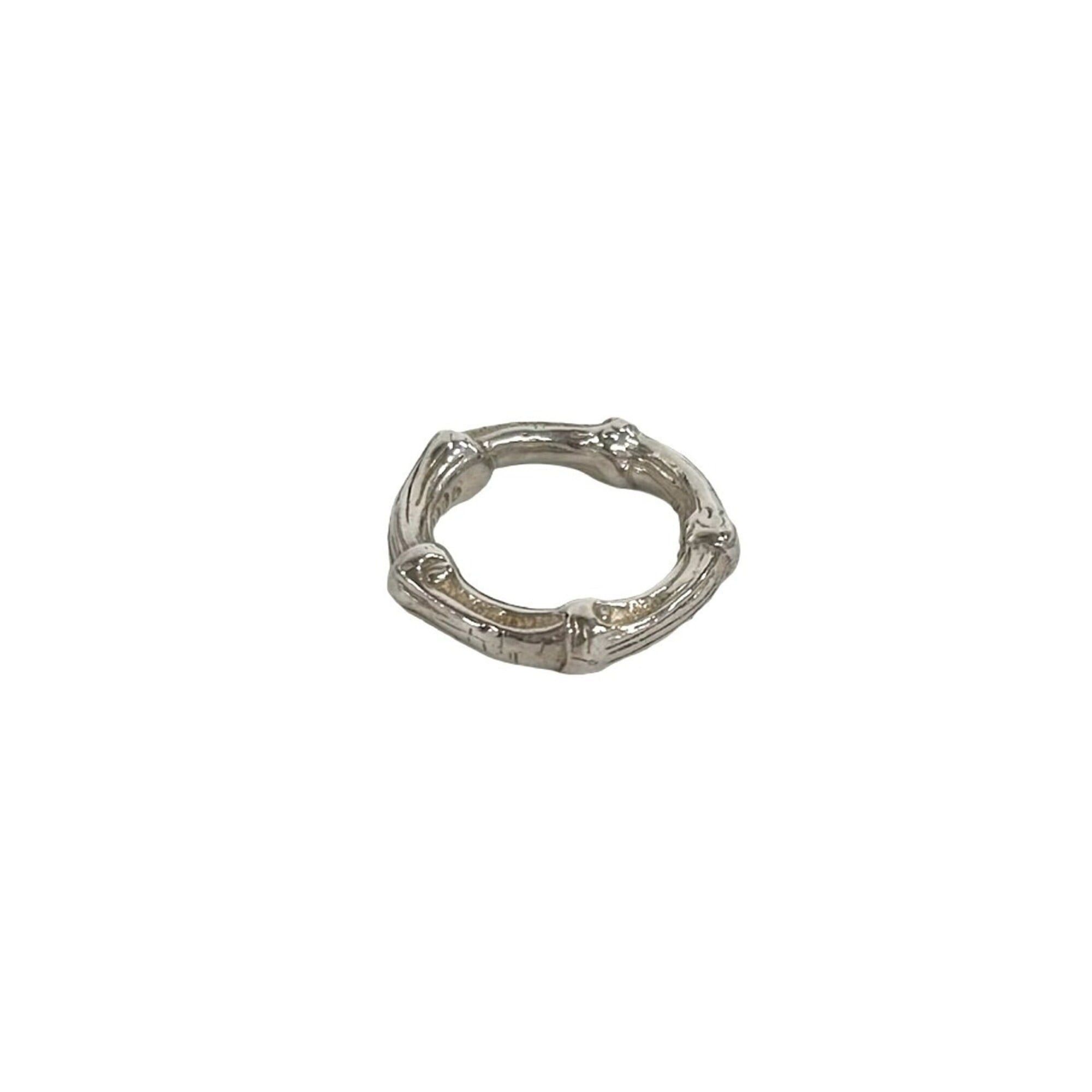 Tiffany & Co. TIFFANY&Co. Tiffany Bamboo 925 Ring, Women's Silver Jewelry, Item No. 38475 Size ONE SIZE - 4 Thumbnail