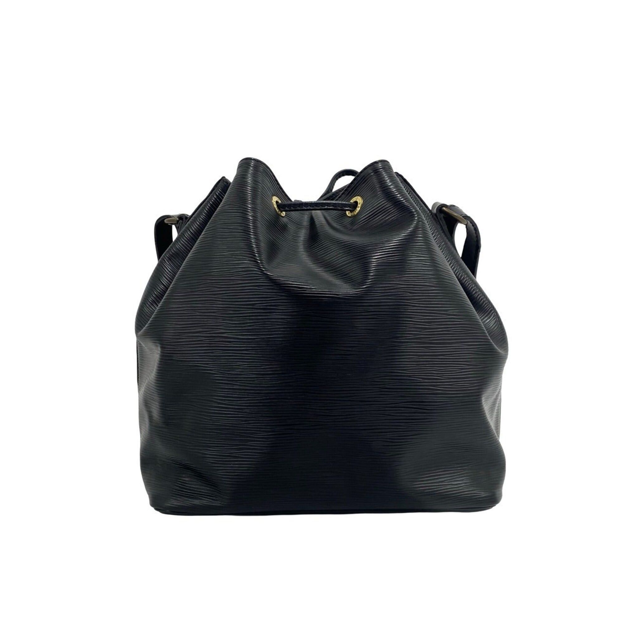 Louis Vuitton LOUIS VUITTON Vintage Petit Noé Epi Leather Semi-Shoulder Bag / One-Shoulder Bag, Noir (26221) Size ONE SIZE - 3 Thumbnail