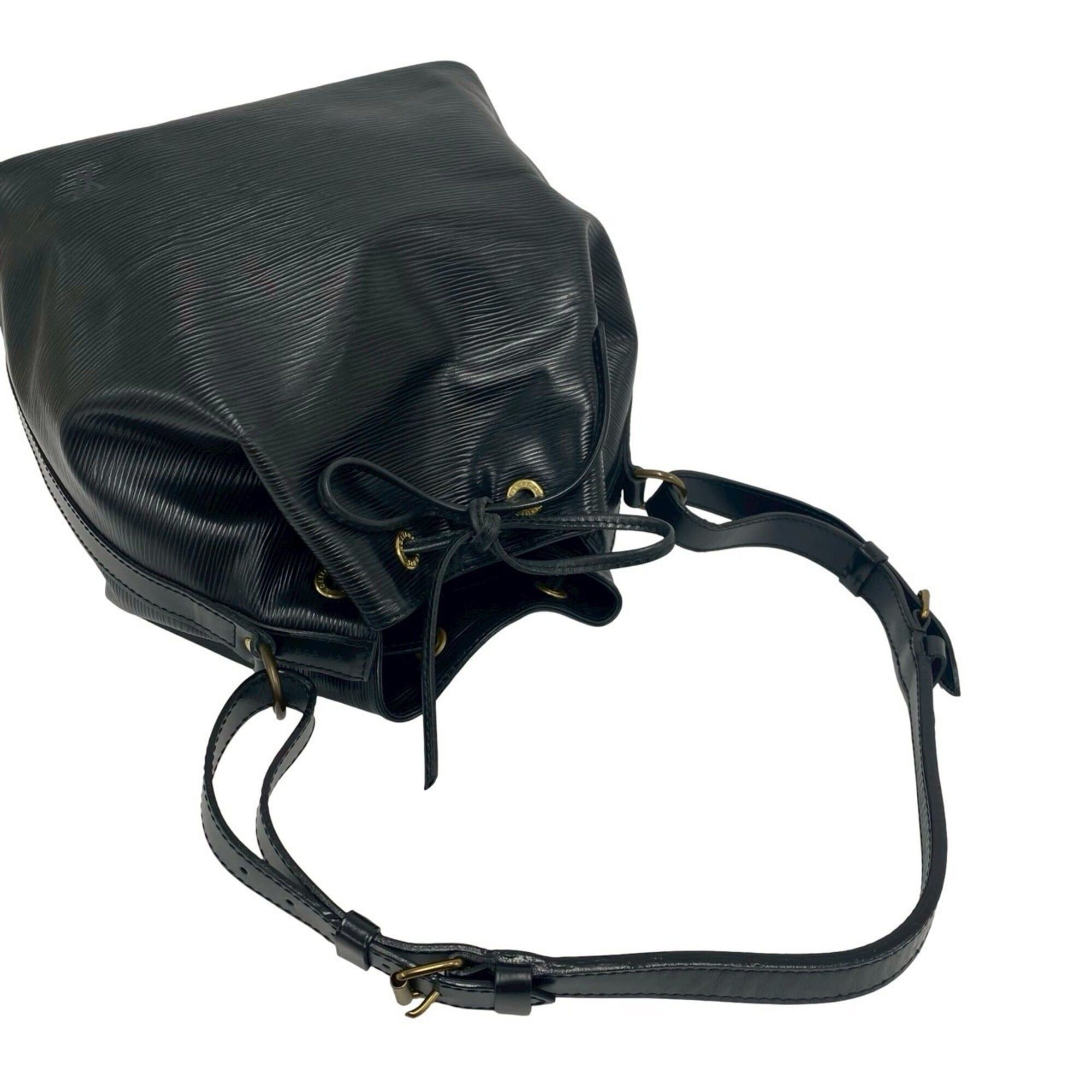Louis Vuitton LOUIS VUITTON Vintage Petit Noé Epi Leather Semi-Shoulder Bag / One-Shoulder Bag, Noir (26221) Size ONE SIZE - 4 Thumbnail